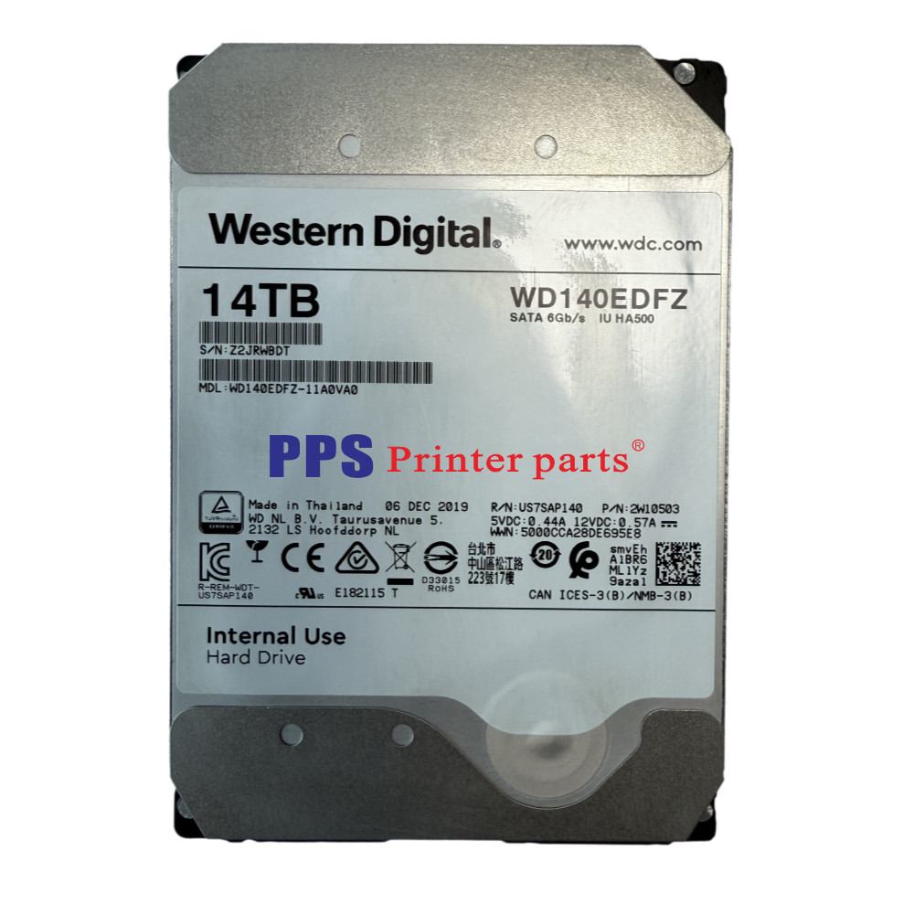 WD Western Digital WD140EDFZ 14TB SATA 6Gb/s 3.5" HA500 HDD Hard Drive USED