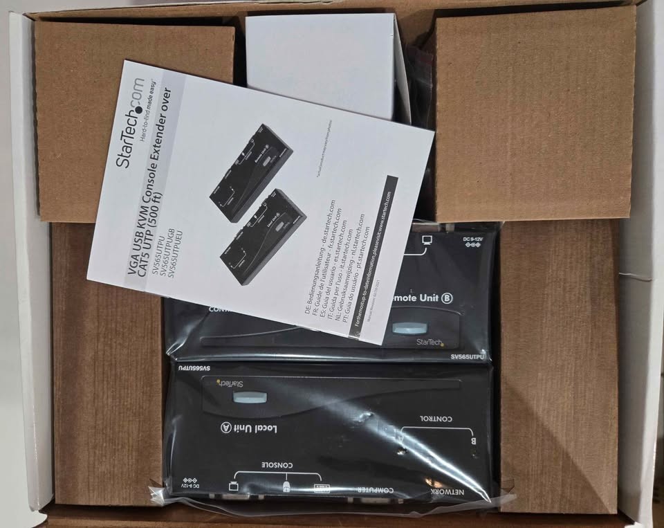 StarTech.com 500ft (150m) VGA KVM Extender - PS/2 & USB Host - KVM Console Over 