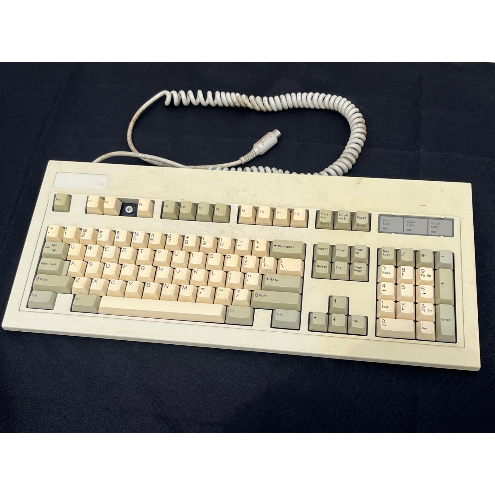 Vintage late-1980s/early-1990s Key Tronic 101-key keyboard Mechanical