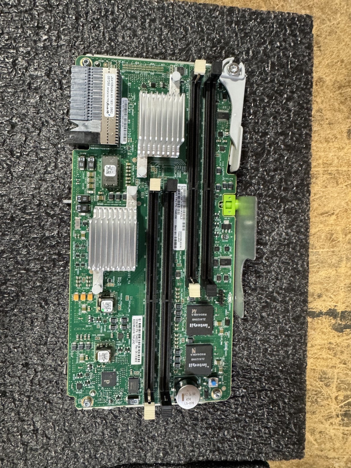 Sun Oracle T8-2 Memory Riser PN 7345330