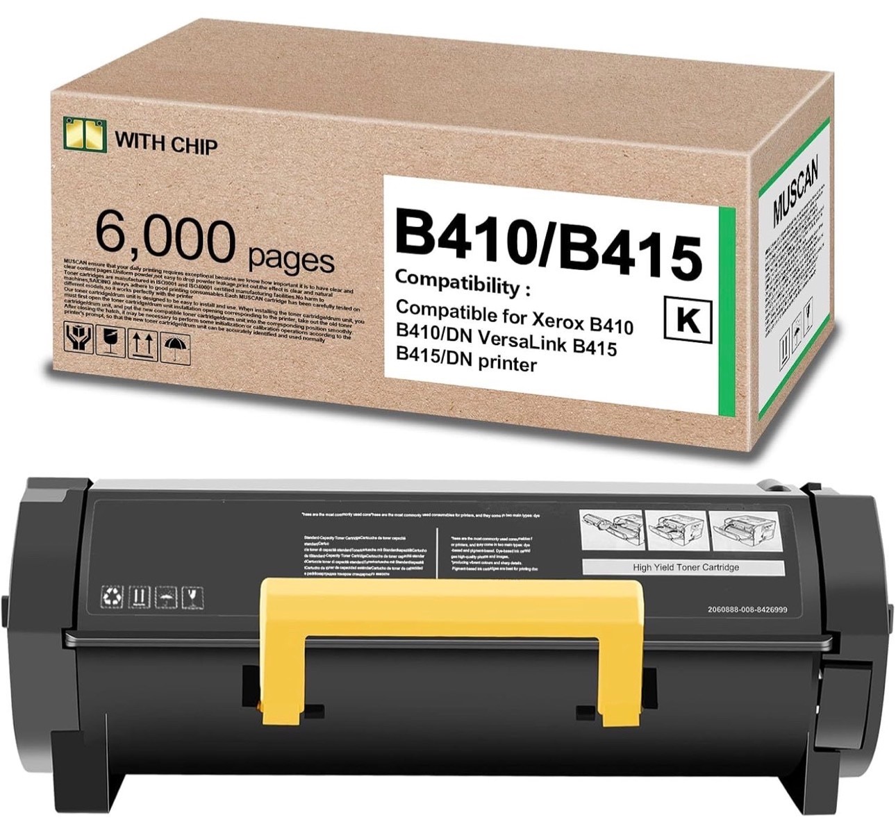 B410 B415 Black Toner Cartridge High Yield for VersaLink B415DN B415VDN Printer