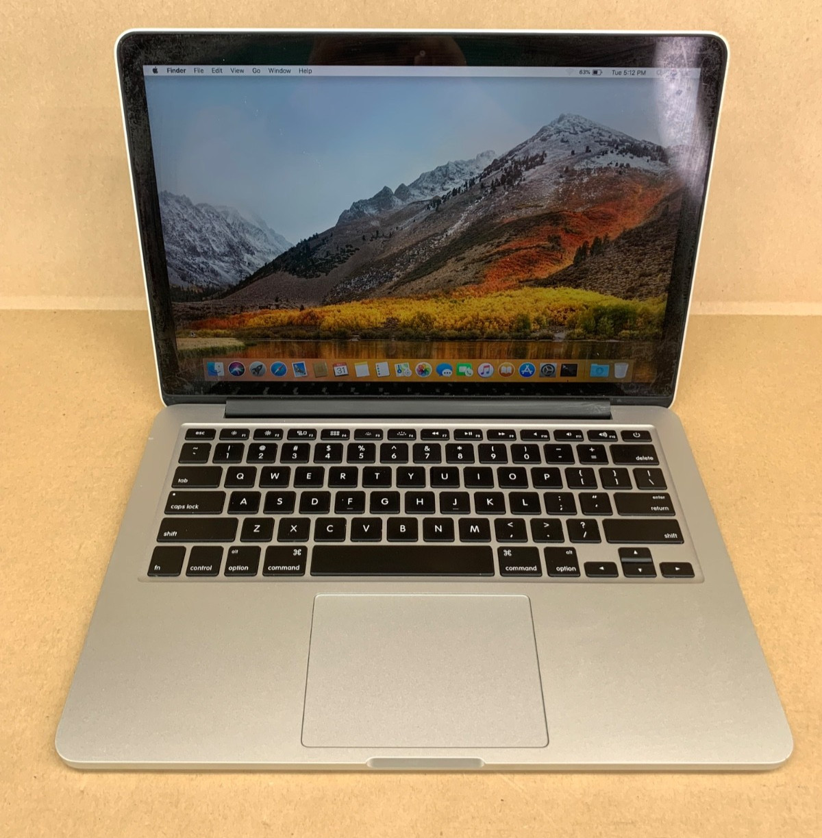 MacBook Pro 13" 2015, Core i5-5287U @ 2.9GHz, 16GB RAM, 256GB SSD, High Sierra