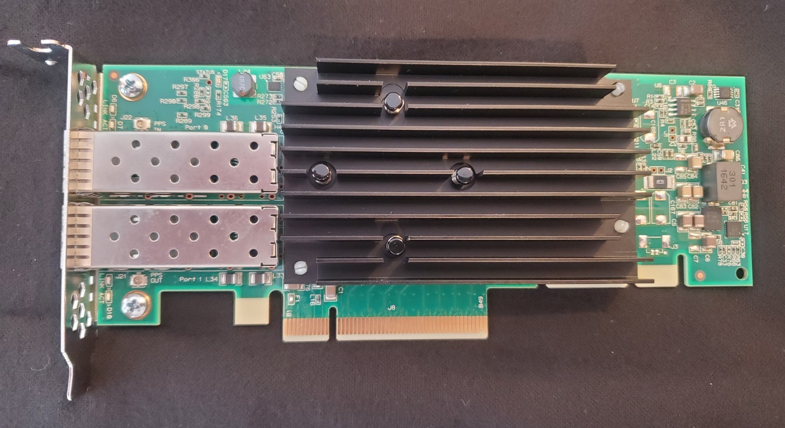 SOLARFLARE SFN8522 10GBE XTREMESCALE DUAL PORT PCI-E ADAPTER LOW PROFILE