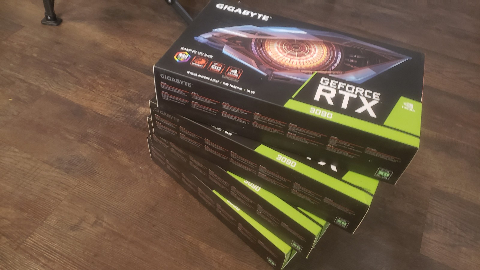 4x Lot GIGABYTE GeForce RTX 3090 Gaming OC 24GB PLEASE READ