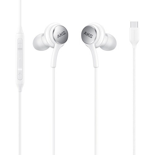 4XEM USB-C AKG Earphones with Mic and Volume Control (White) (4xsamearakgcw)