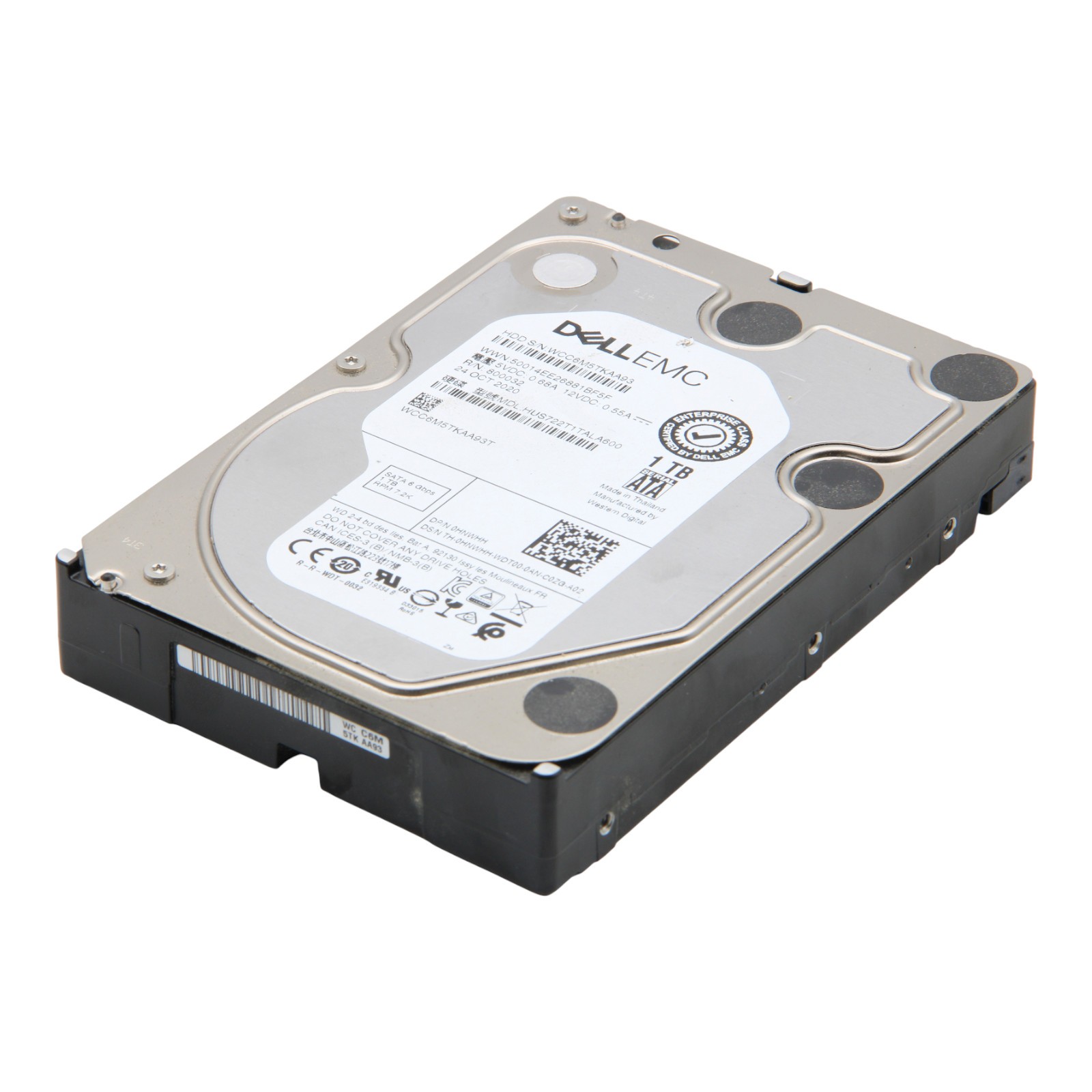Dell HGST 1TB S-ATA III 6Gb/s 7200RPM 0NHWHH HUS722T1TALA600 3.5" HDD