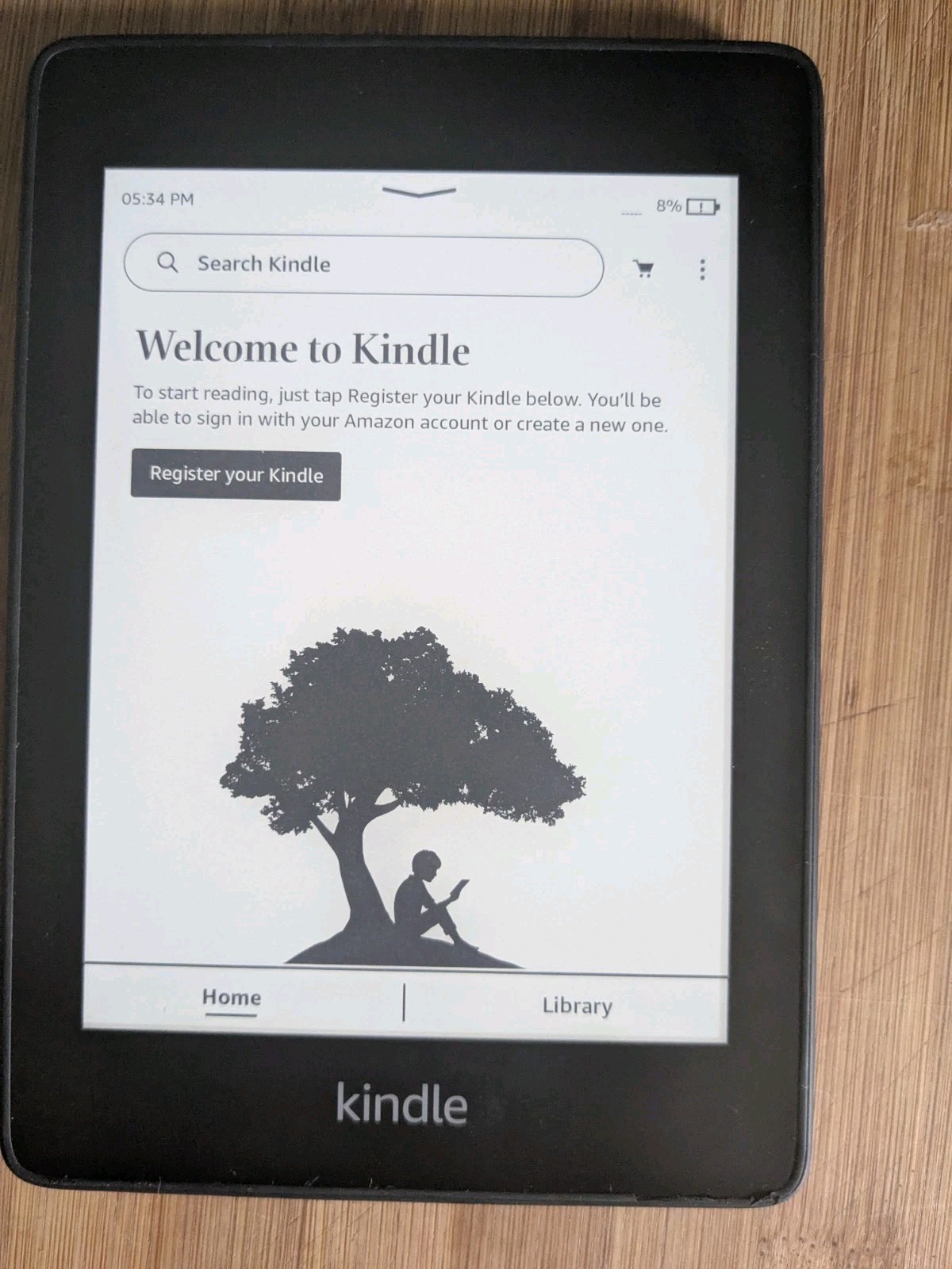 Amazon Kindle Paperwhite (10th Generation) 8gb, 6" Black - Good Condition