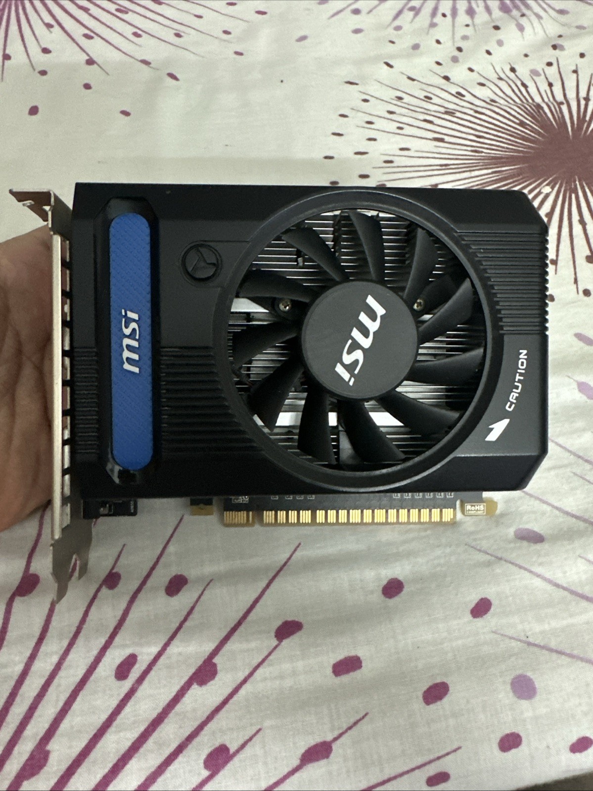 MSI NVIDIA GeForce GTX 650 Ti (N650TI-1GD5/OC) 1GB GDDR5 SDRAM PCI Expire(nobox)