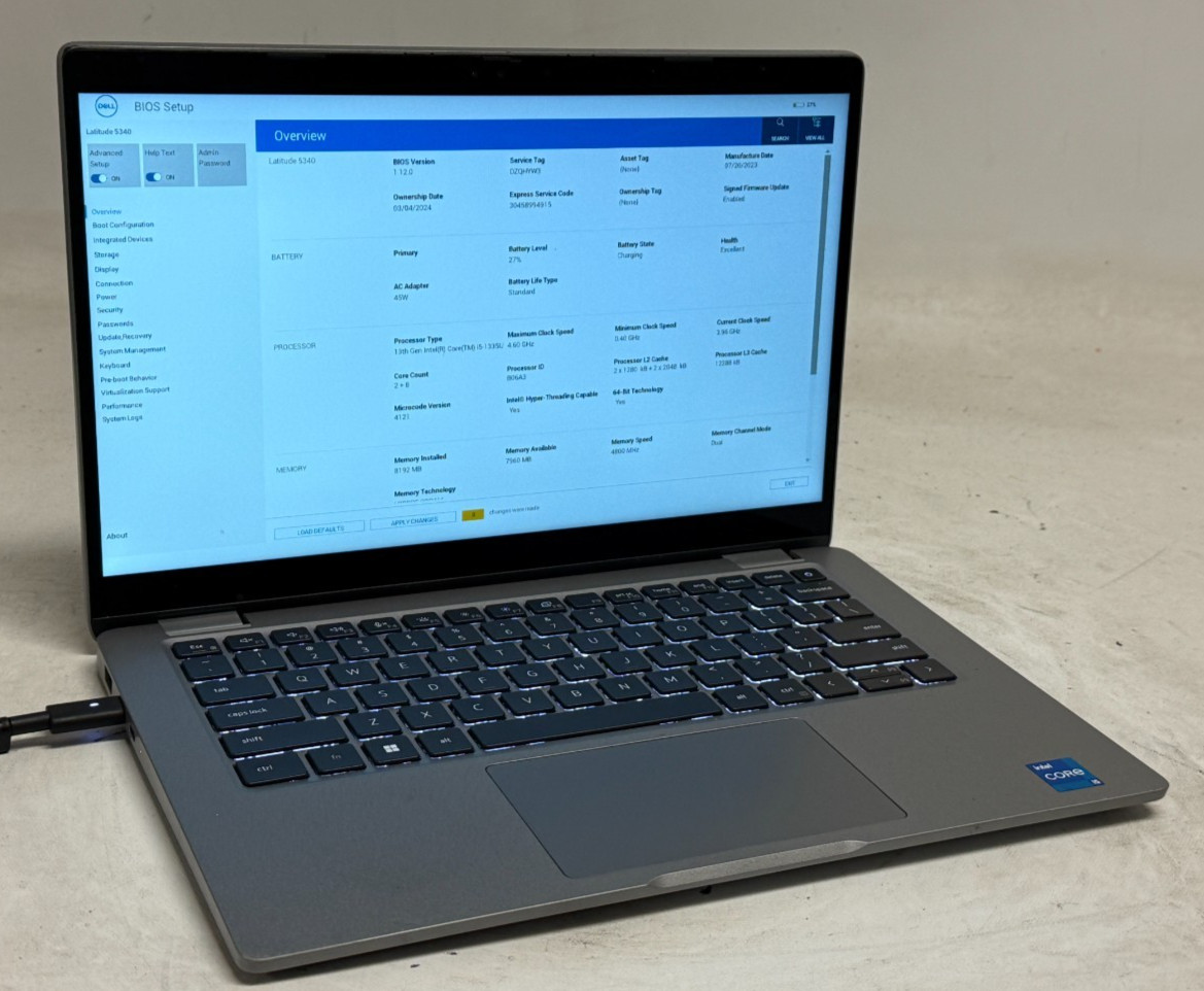 Dell Latitude 5340 14" (i5-1335u - 8GB RAM - 256GB SSD - Win11Home)