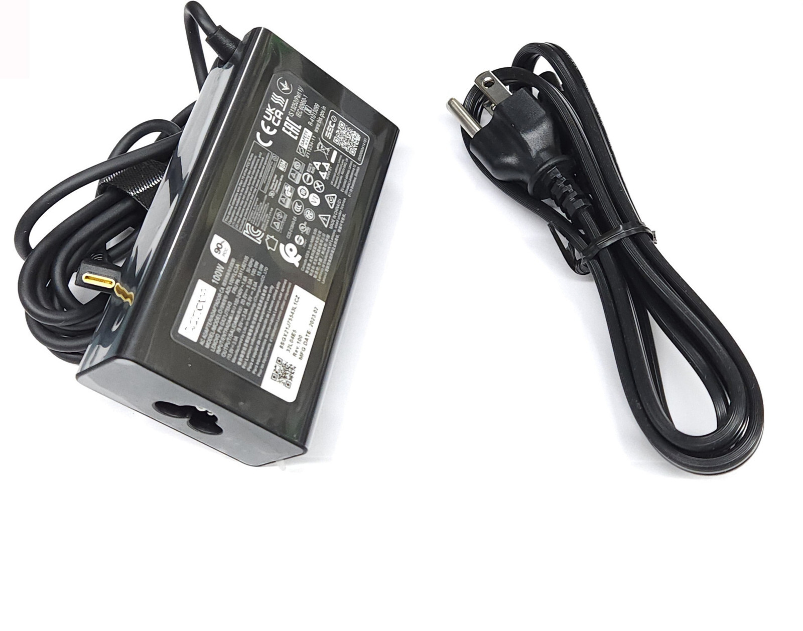 New Genuine 100W USB-C AC Charger For Lenovo P16s Gen 5 21XG003DUS Type 21XG