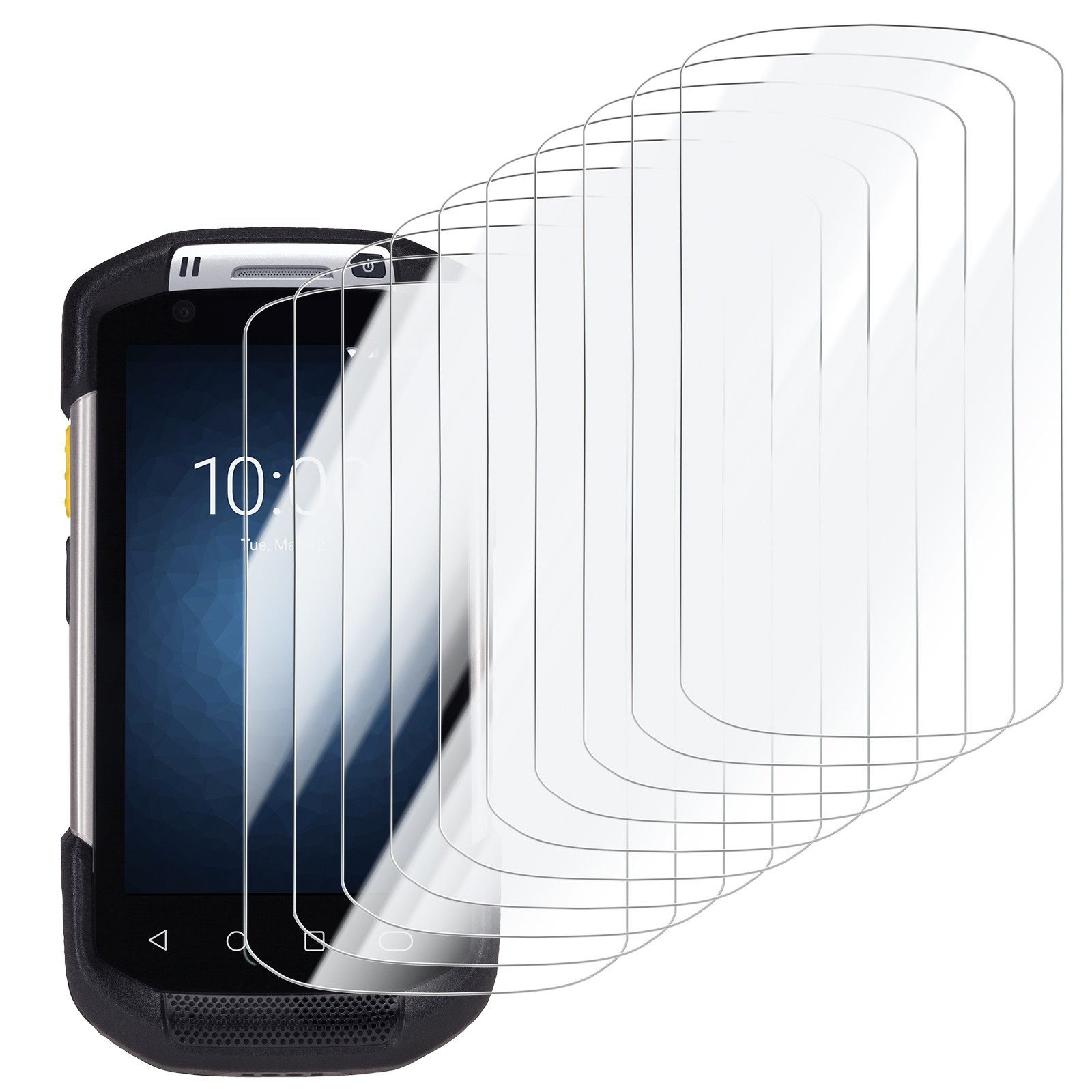 10 Pcs for Zebra TC70 TC70x TC75 TC75x TC72 TC77 Tempered Glass Screen Protector