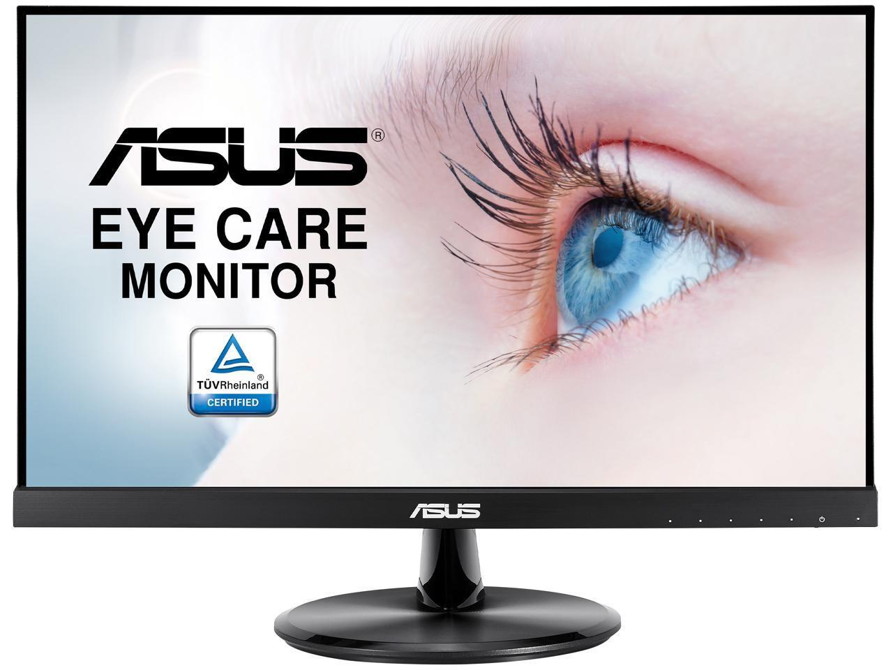 ASUS VP229Q 21.5" Monitor, 1080P Full HD, 75Hz, IPS, FreeSync/Adaptive-Sync, Eye