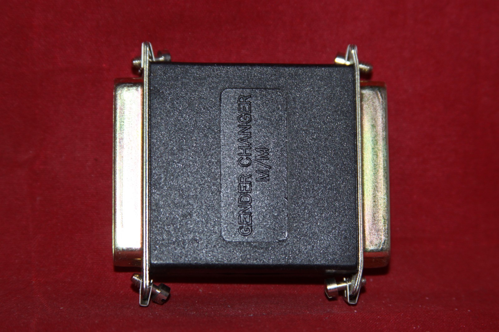 Male-Male, RS-232 (Serial, DB25-pin) Gender Changer (Adapter)