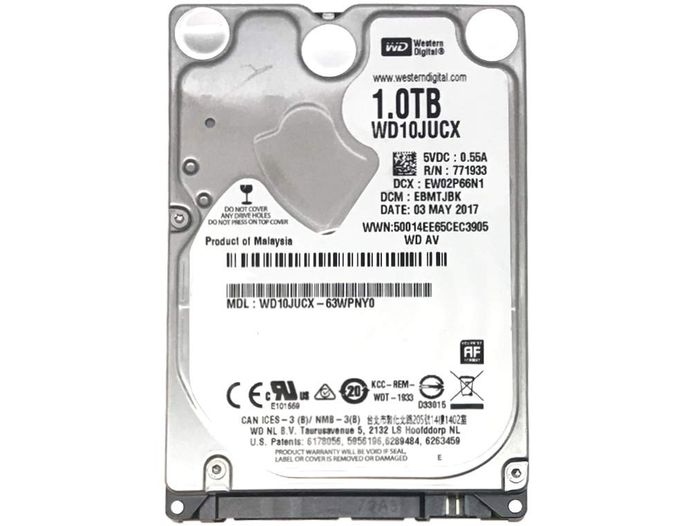 Western Digital 1TB 5400RPM 16MB Cache SATA 6.0Gb/s 2.5inch Hard Drive (for PS4