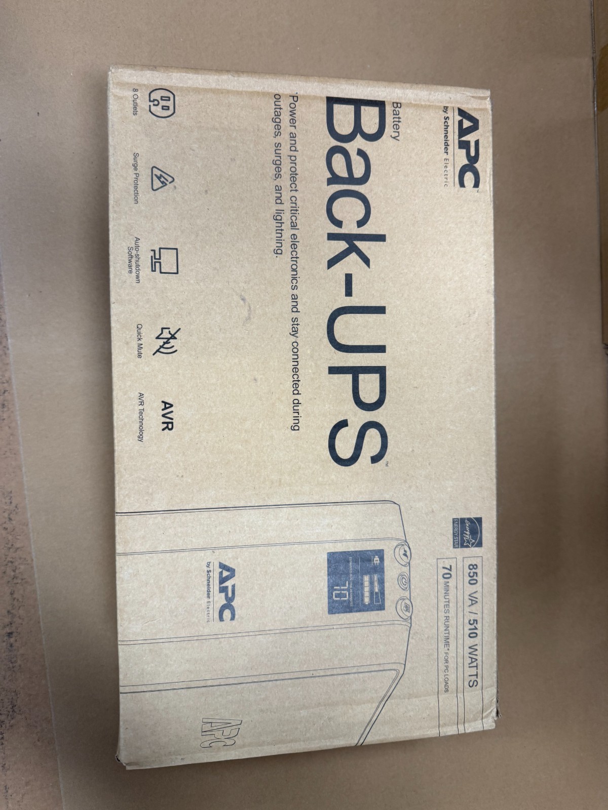 APC BX850M 850VA Tower Compact UPS