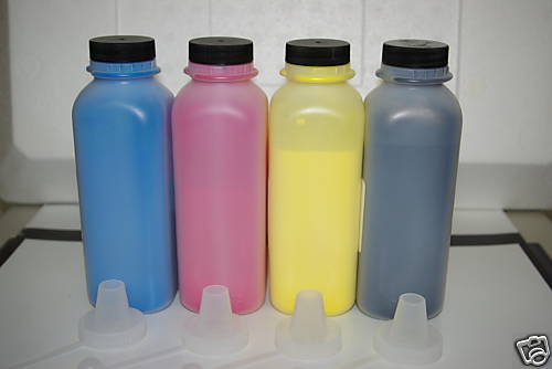 4 Toner Refill kits for Ricoh Aficio CL7200 CL7300 Type 160 888442 888443 888444