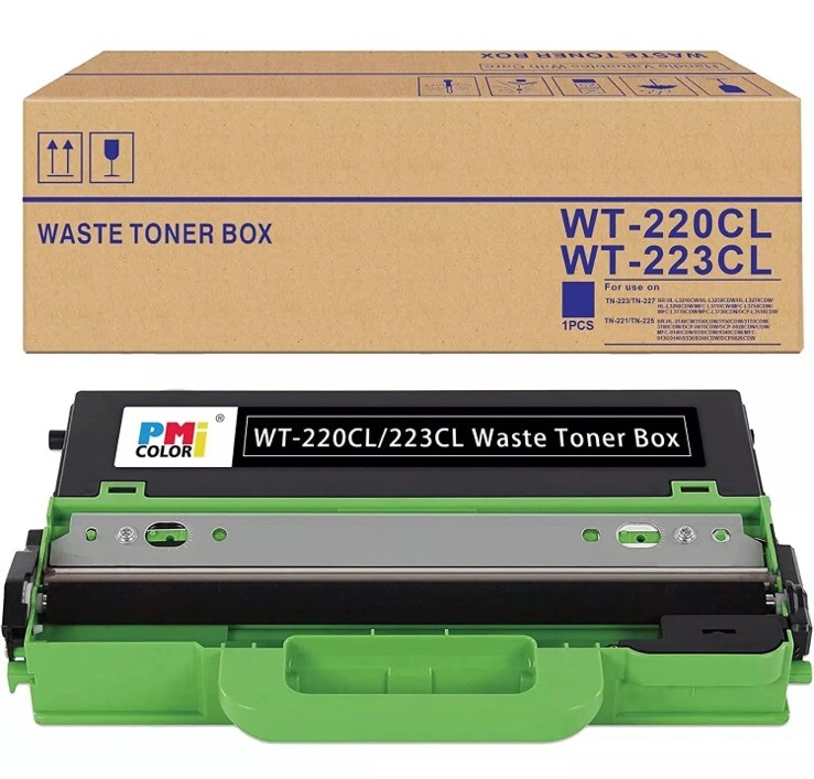 Printer WT220CL Waster Toner Box Toner - Aseker
