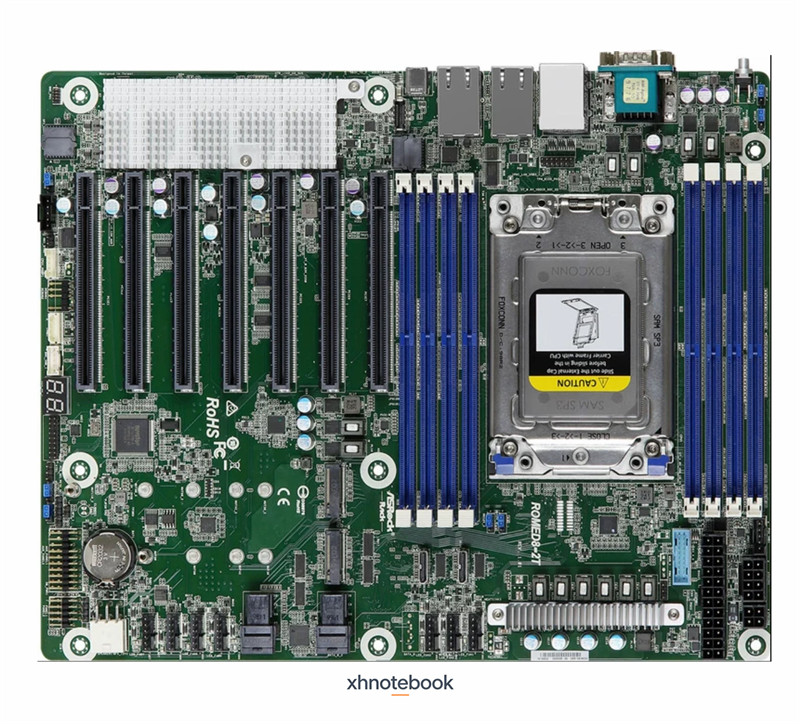 ASRock Rack ROMED8-2T/BCM AMD EPYC 7003/7002 SP3 LGA 4094 ATX Server Motherboard