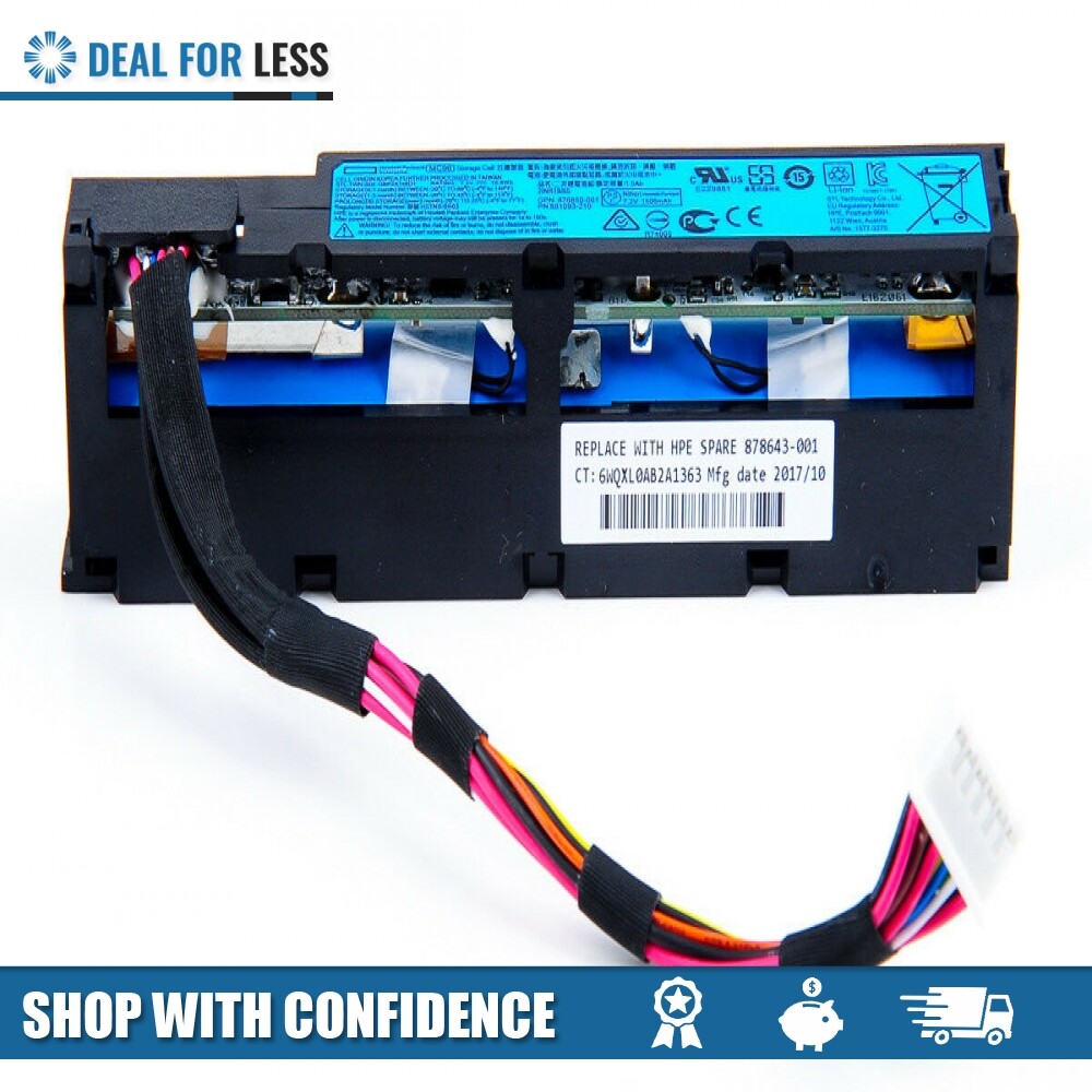 875241-B21/878643-001/815983-001/871264-001-HPE 96W FBWC Smart Storage Battery