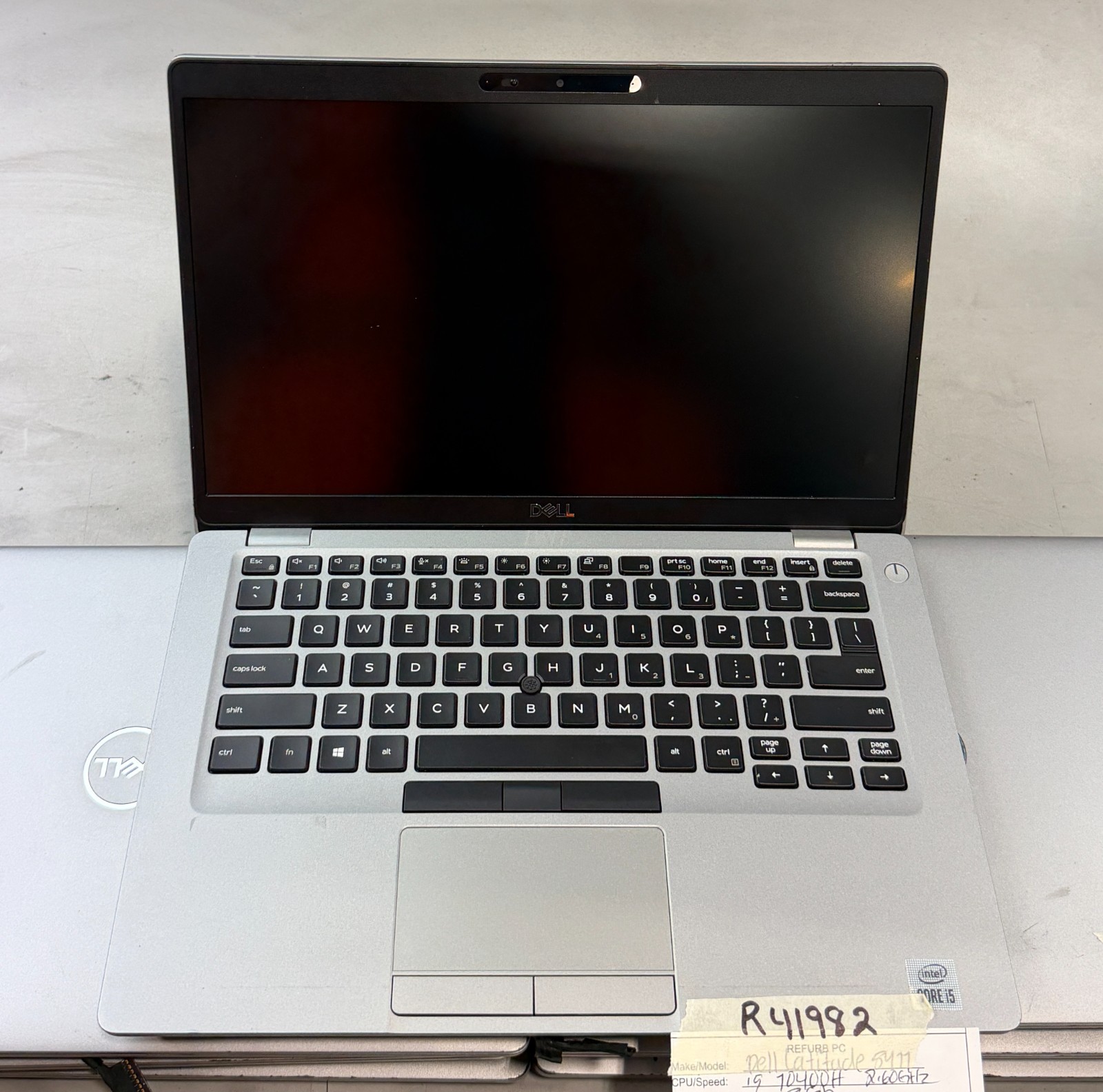 (Lot of 7) Dell Latitude 5411 i5-10400H / 8GB RAM / NO SSD -RL6739