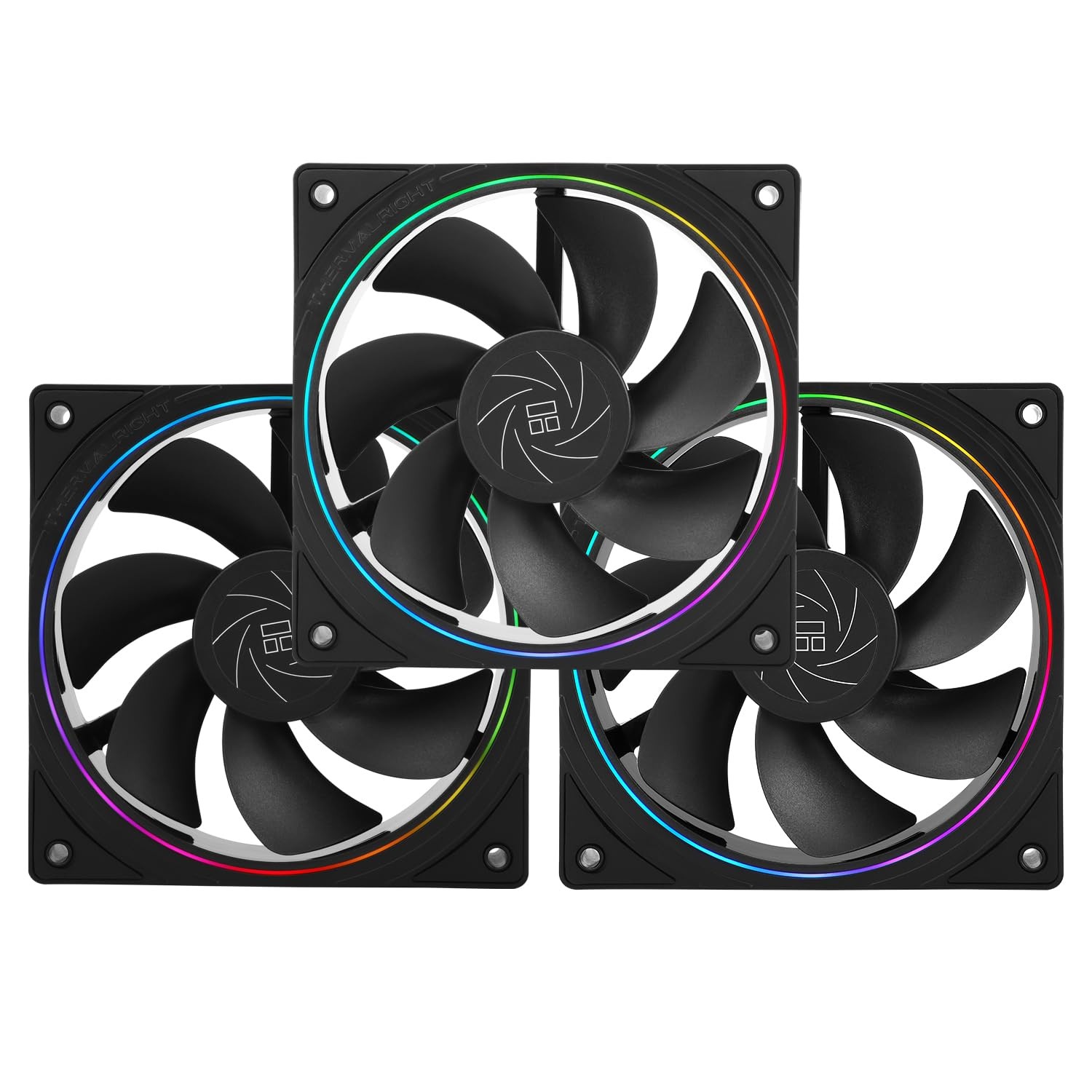 Thermalright TL-S12R X3 CPU Fan 120mm Reverse Fan Case Cooler Fan Comes with ...