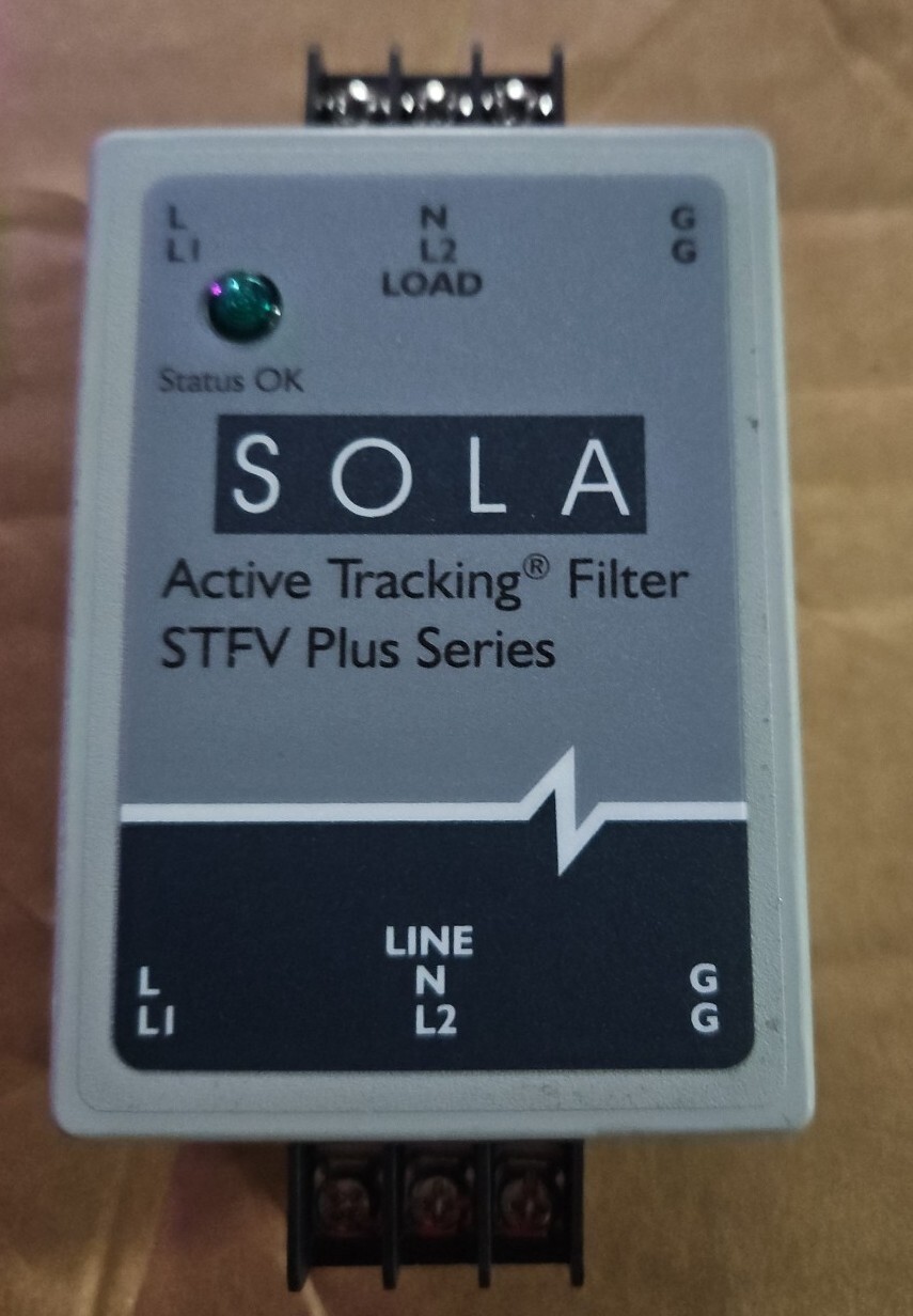 Sola/Hevi-Duty STFV025-10N Active Tracking Filter STFV Plus Series 120VAC