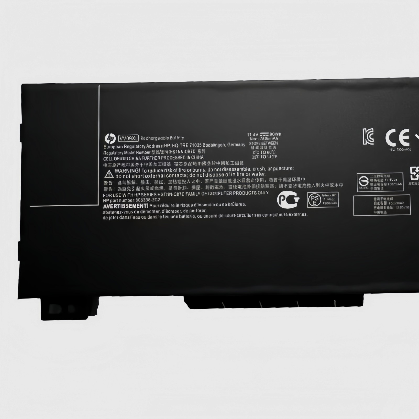 Genuine VV09XL Battery for HP Zbook 15 G3 G4  ZBook 17 G3 808452-001 808452-002