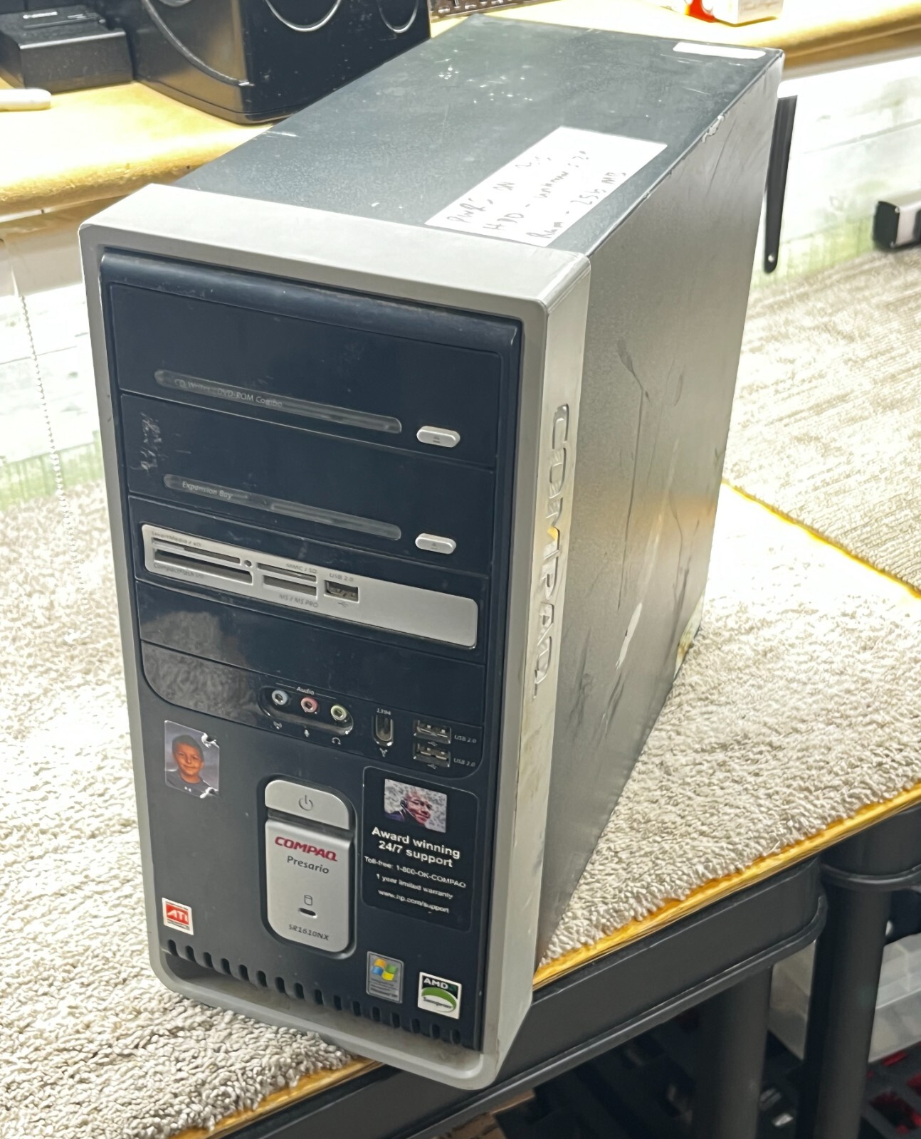 HP Compaq Presario SR1610NX Ram 256MB  676734