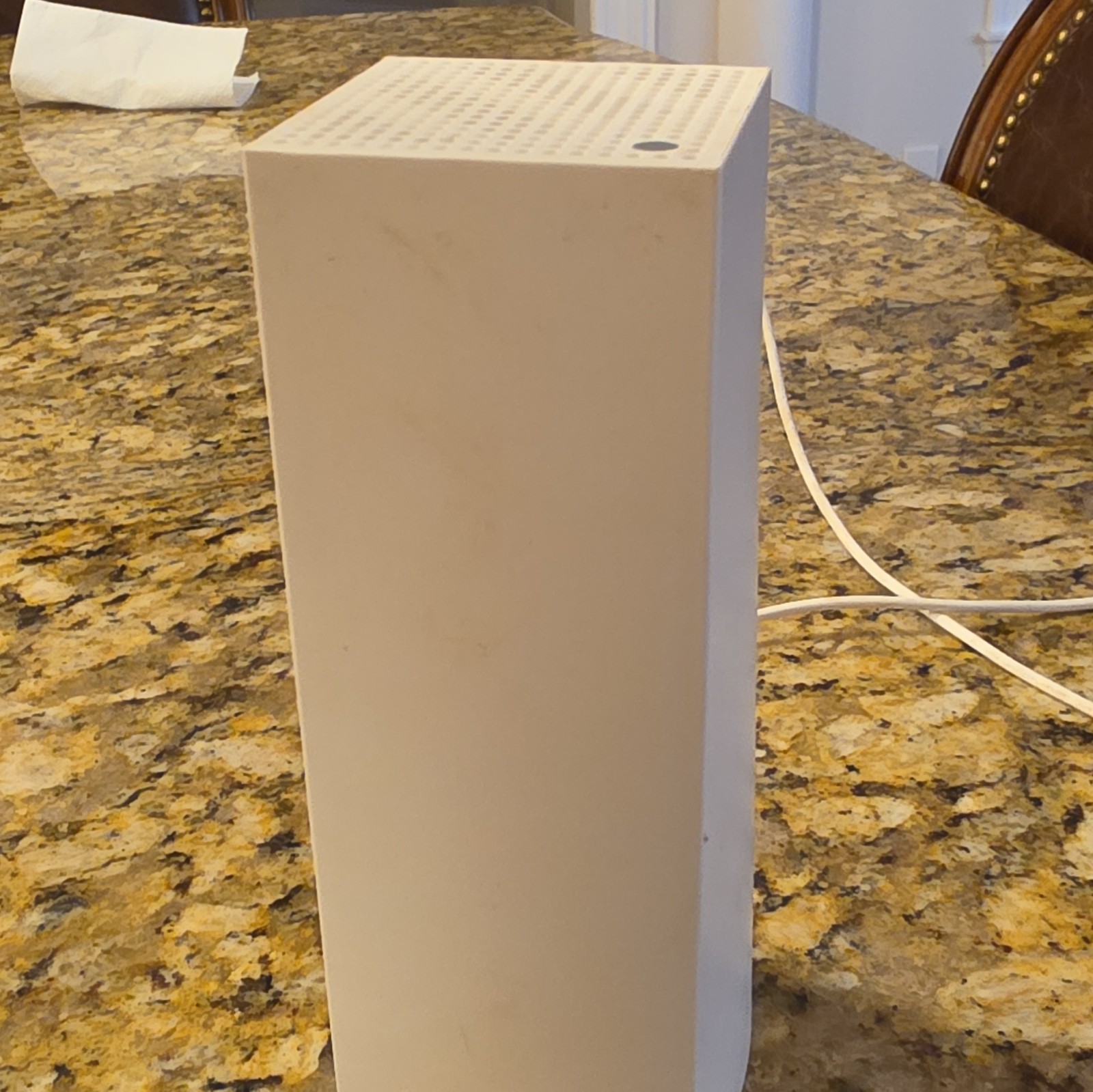 USED Linksys Velop WHW03 Tri-Band Mesh WiFi Wireless Router Node 2200Mbps White