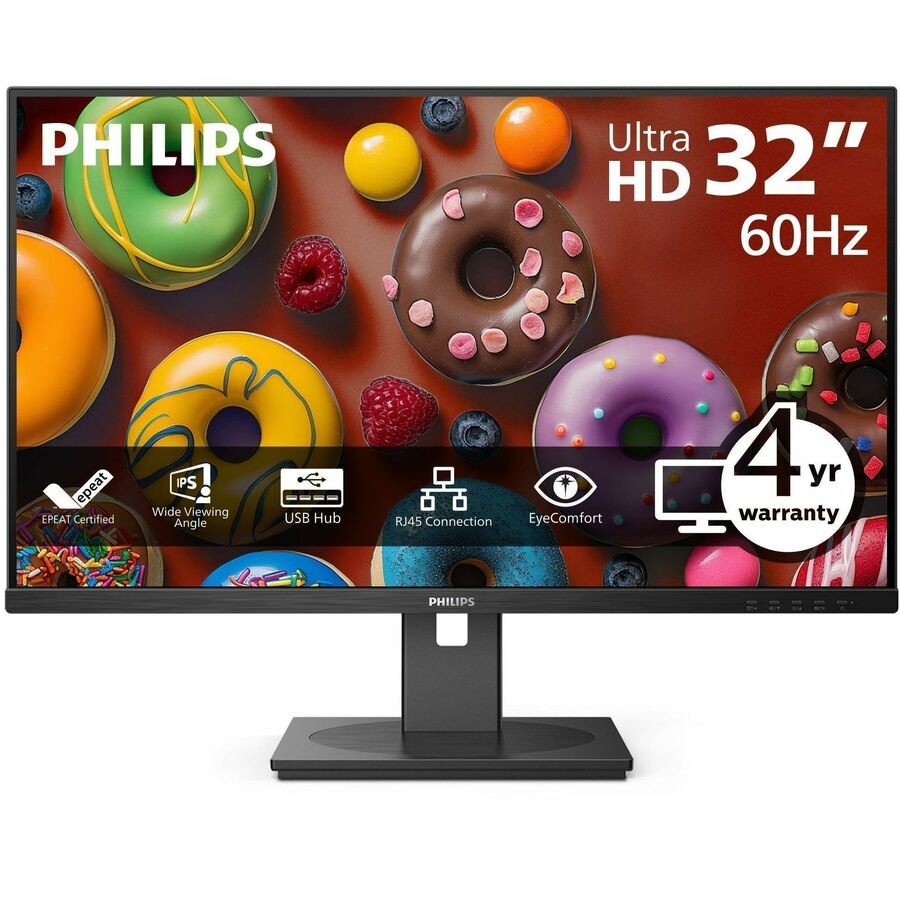 Philips 32B1U3900 32" Class 4K UHD LED Monitor w/USB-C Docking