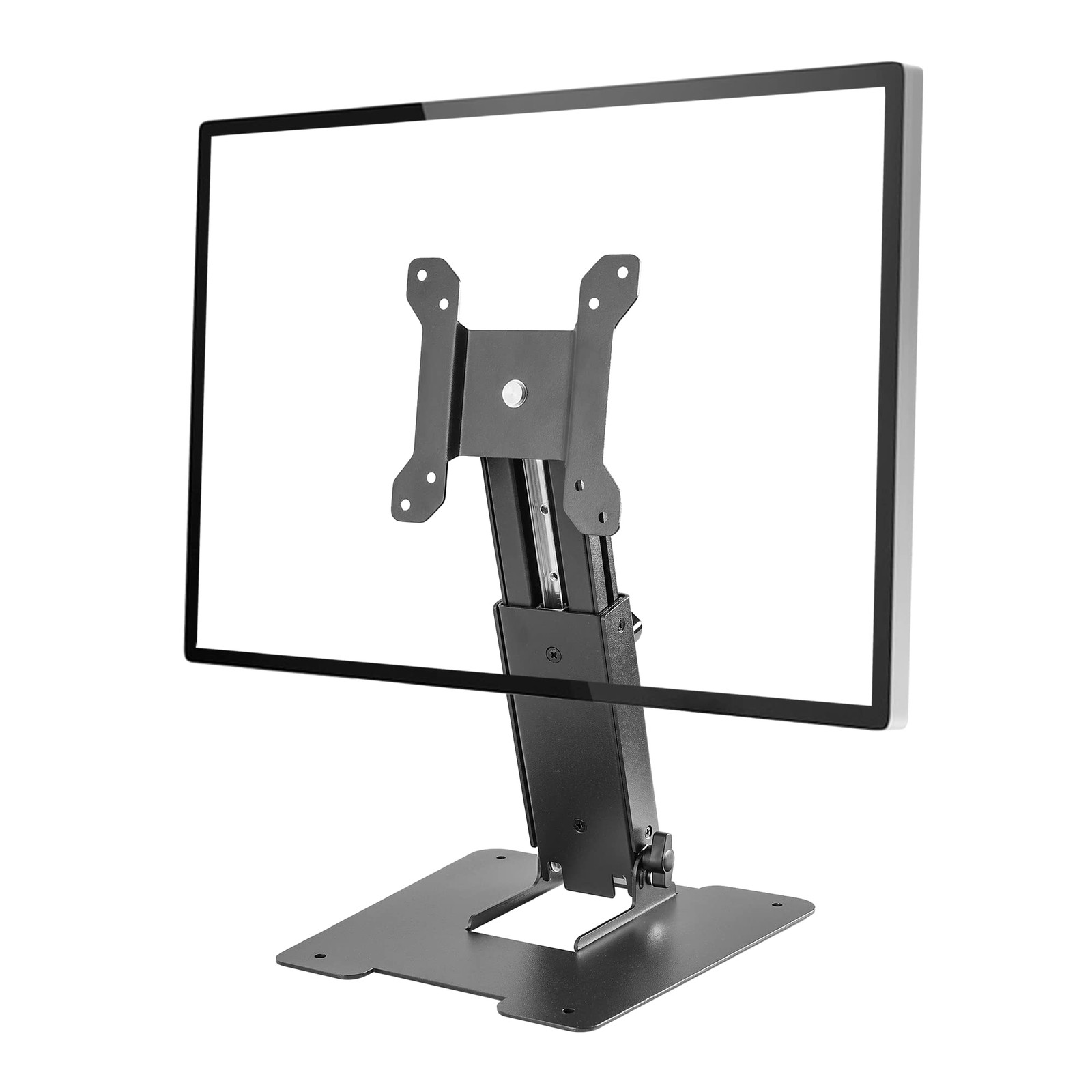 WEARSON Folding Monitor Stand  Height Adjustable Vesa Monitor Stand, Tilt, Ro...
