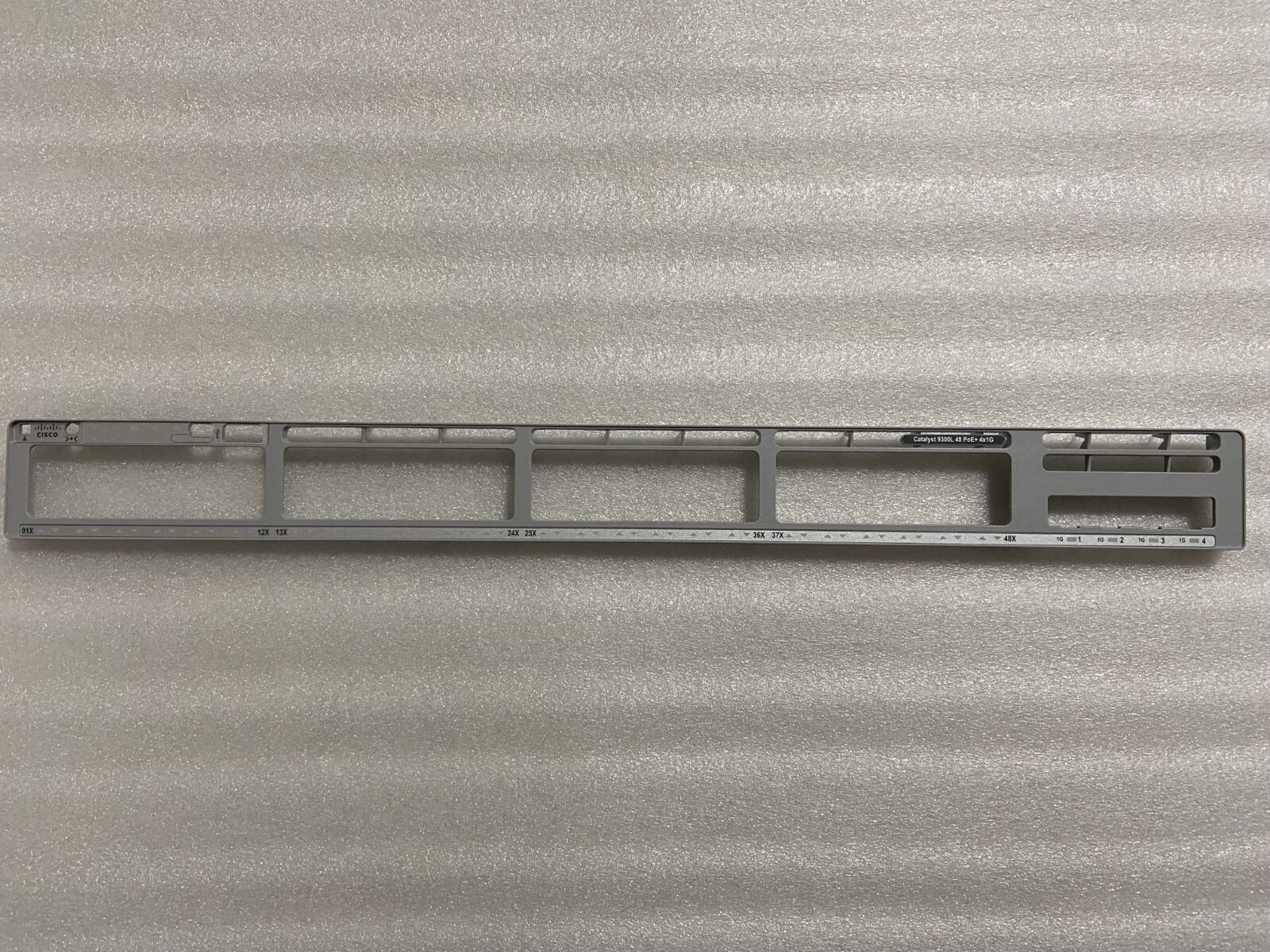 Cisco Catalyst C9300L-48P-4G-E or 4G-A PoE 4X1G Faceplate for Replacement