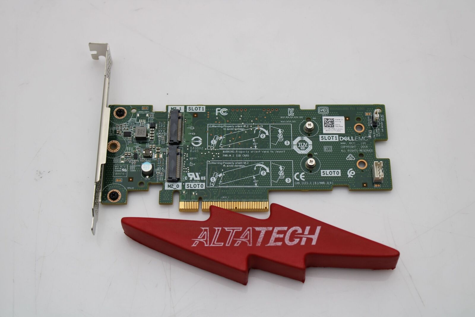 Dell 61F54 BOSS CONTROLLER 2XM.2 SATA PCI-E LP