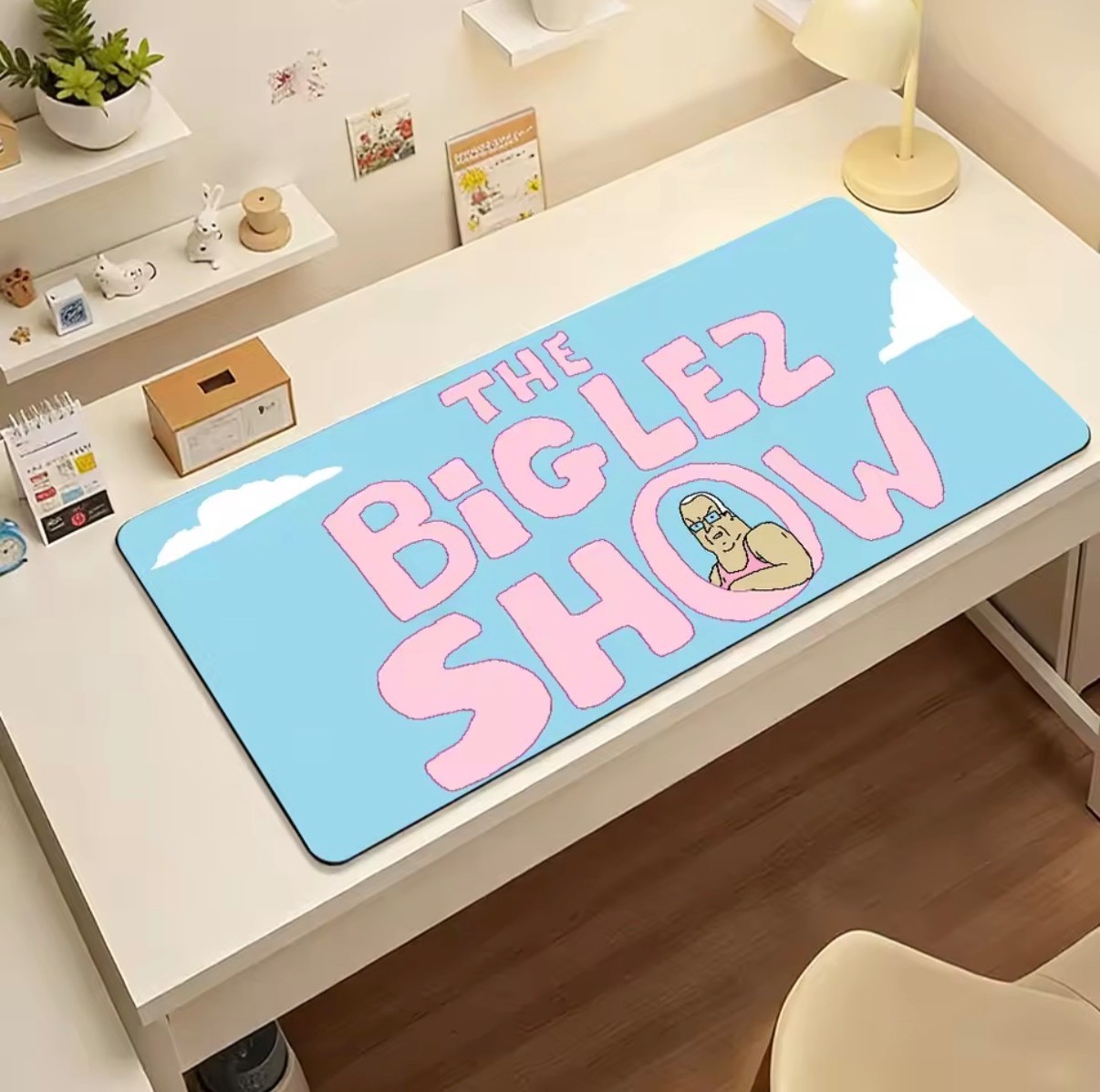 The Big Lez Show Mouse Pad Gaming + PC Desk Mat Sassy The Sasquatch Desk Pad