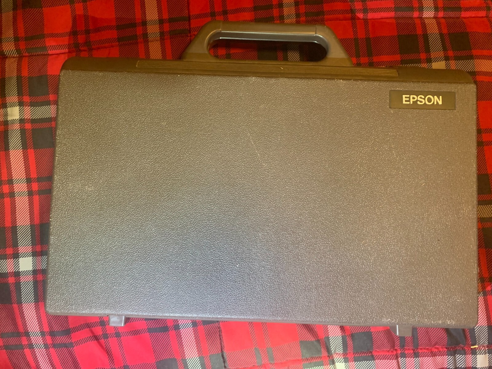Epson sk/writer  HX20 vintage laptop computer (1983).
