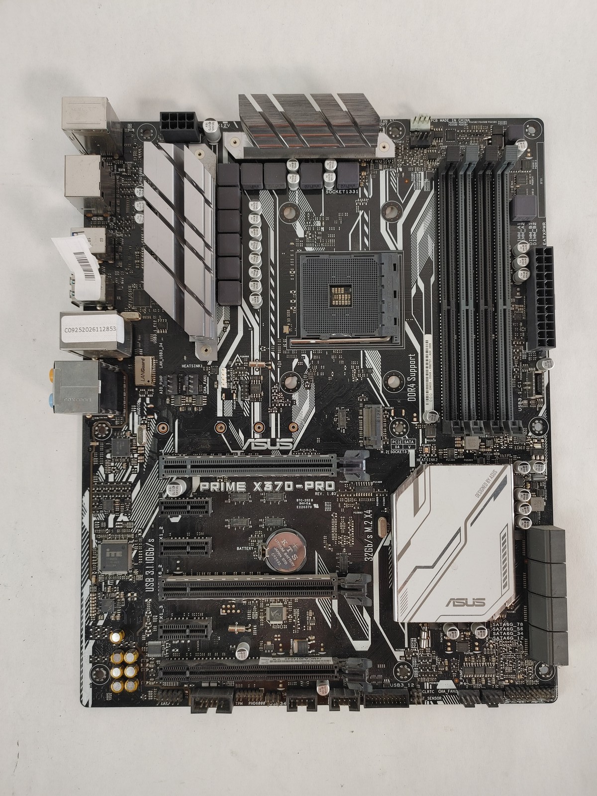 Asus PRIME X370-PRO AMD Socket AM4 DDR4 Desktop Motherboard