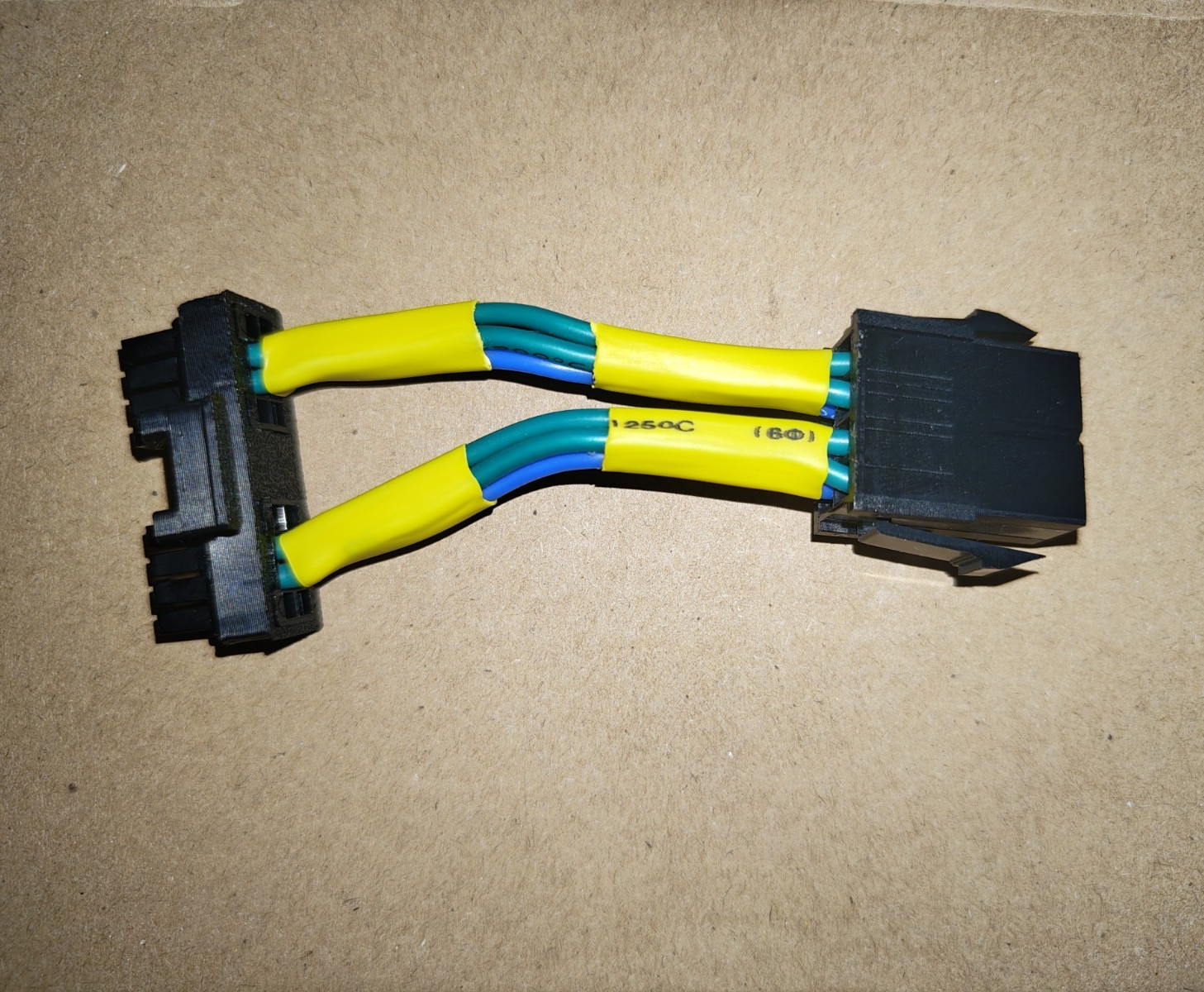 Bc250 Power Cable CPU 8 Pin To Microfit, 18 Awg