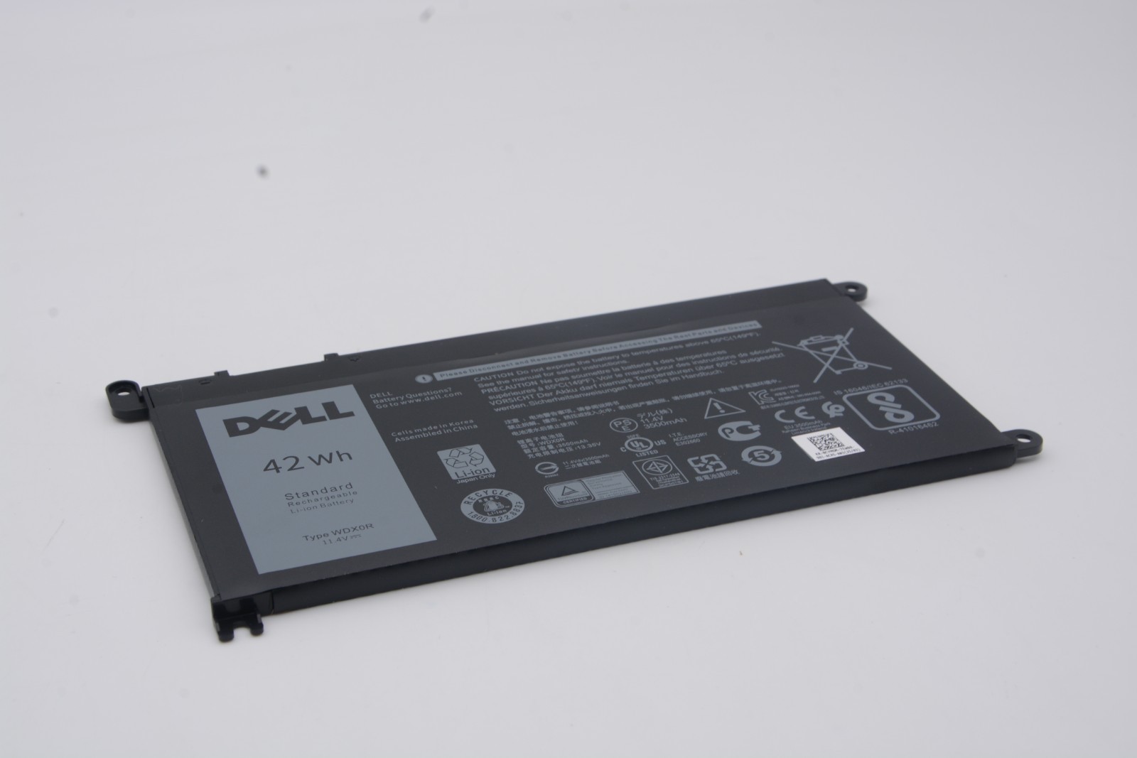 OEM Genuine 42Wh WDXOR WDX0R Battery For Inspiron 5765 5770 5580 5579 5575 5570