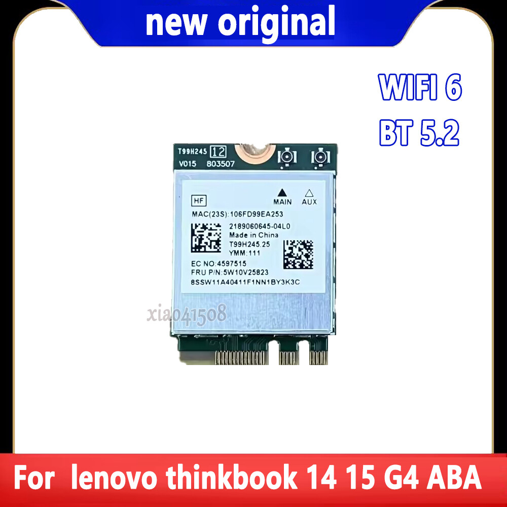 new original WIFI Card for lenovo thinkbook 14 15 G4 ABA WLAN Wireless BT