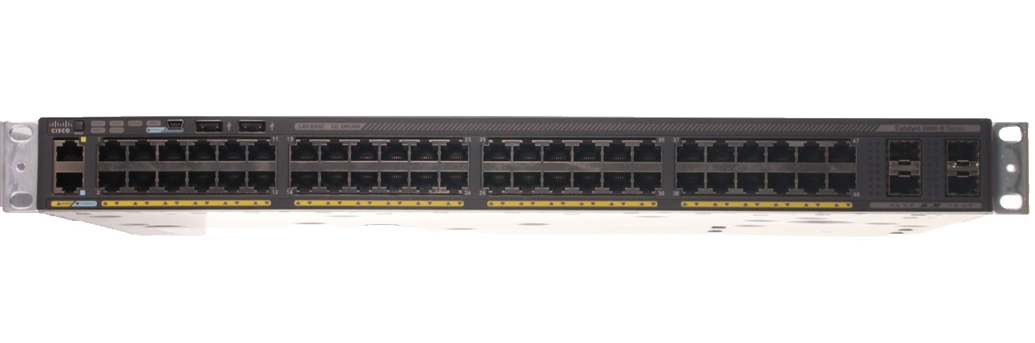 CISCO Catalyst WS-C2960X-48TS-L 48 Port Network Switch