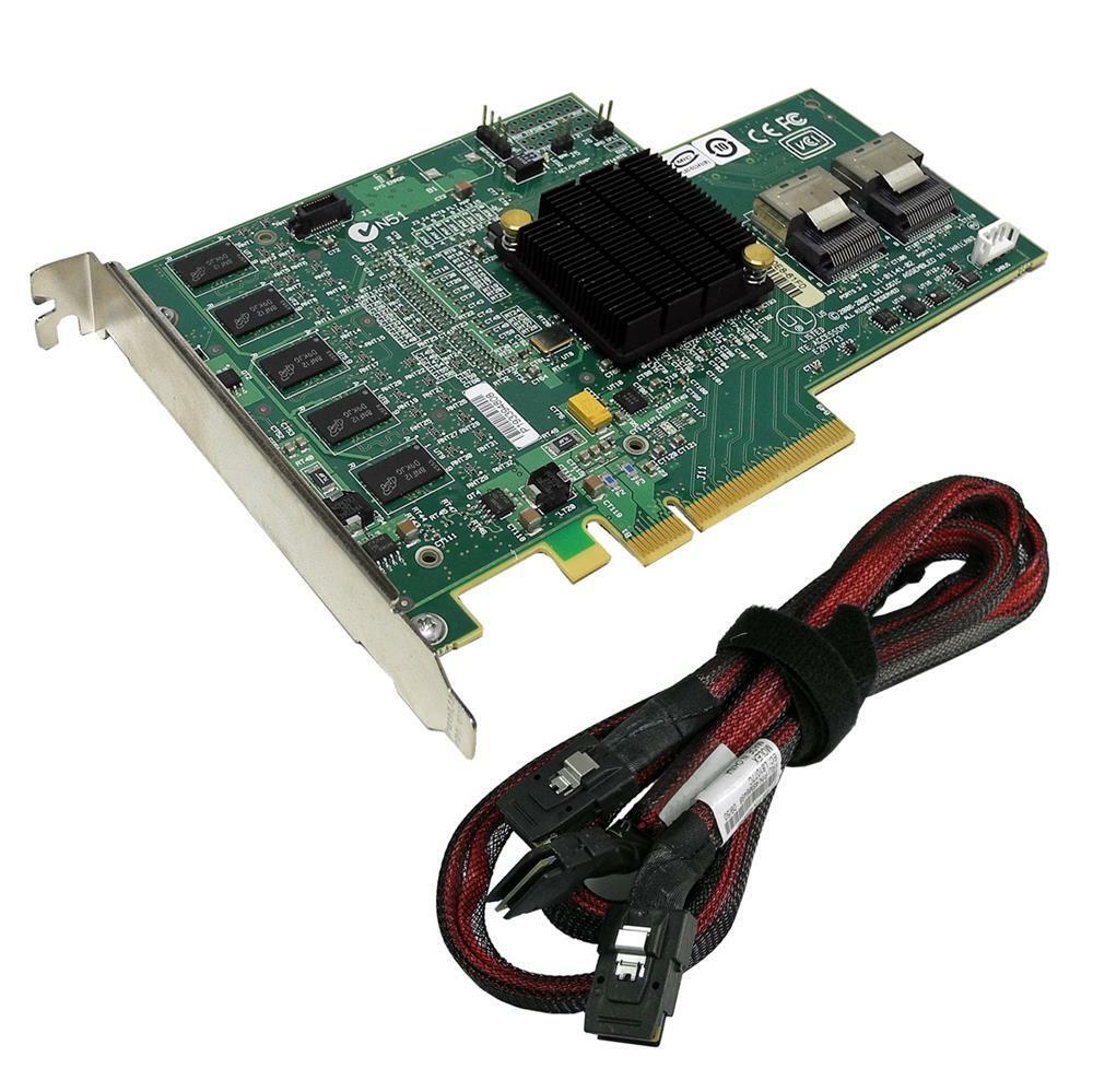 IBM ServeRAID MR10i SAS SATA RAID Controller 43W4297 PCI-E x8 + Cable 41Y3884