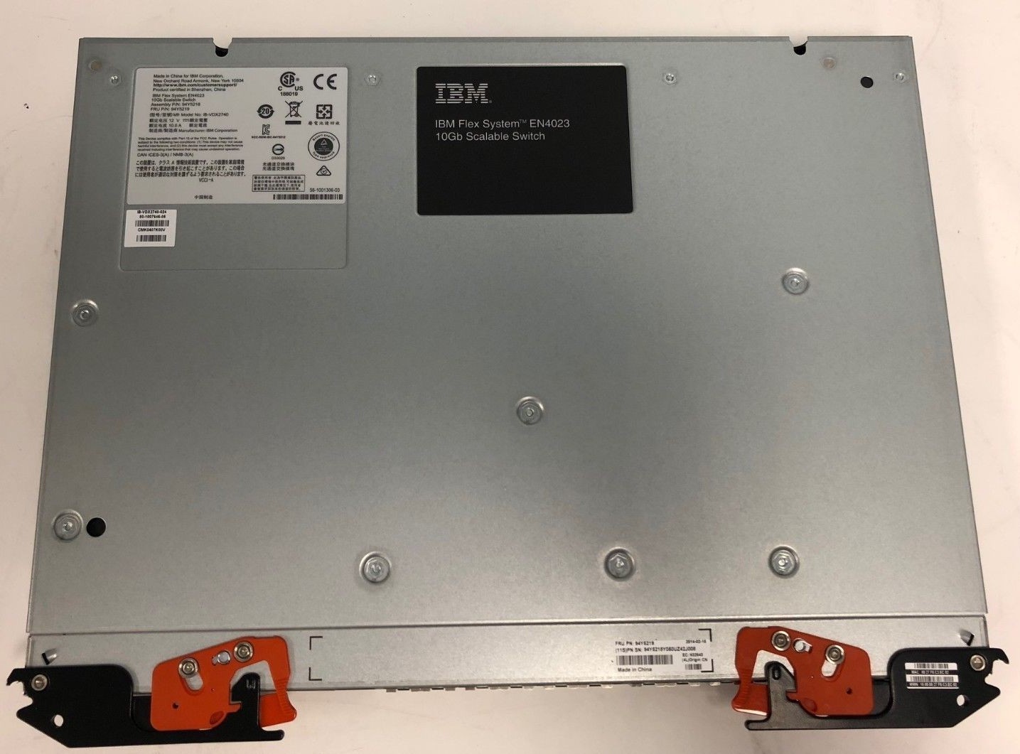IBM 94Y5219 EN4023 10GB SCALABLE Switch- FLEX System 94Y5218 LENOVO