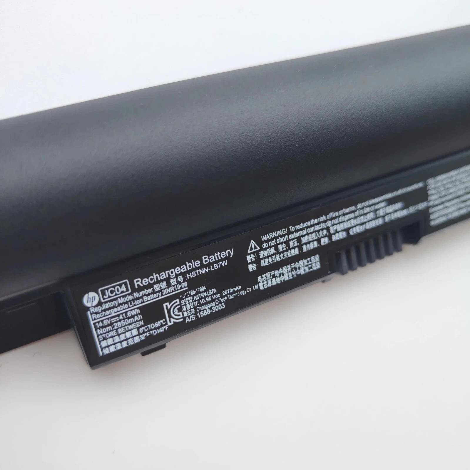 Genuine JC04 41.6Wh Battery for HP HSTNN-H7BX HSTNN-L67N HSTNN-PB6Y TPN-Q187 US
