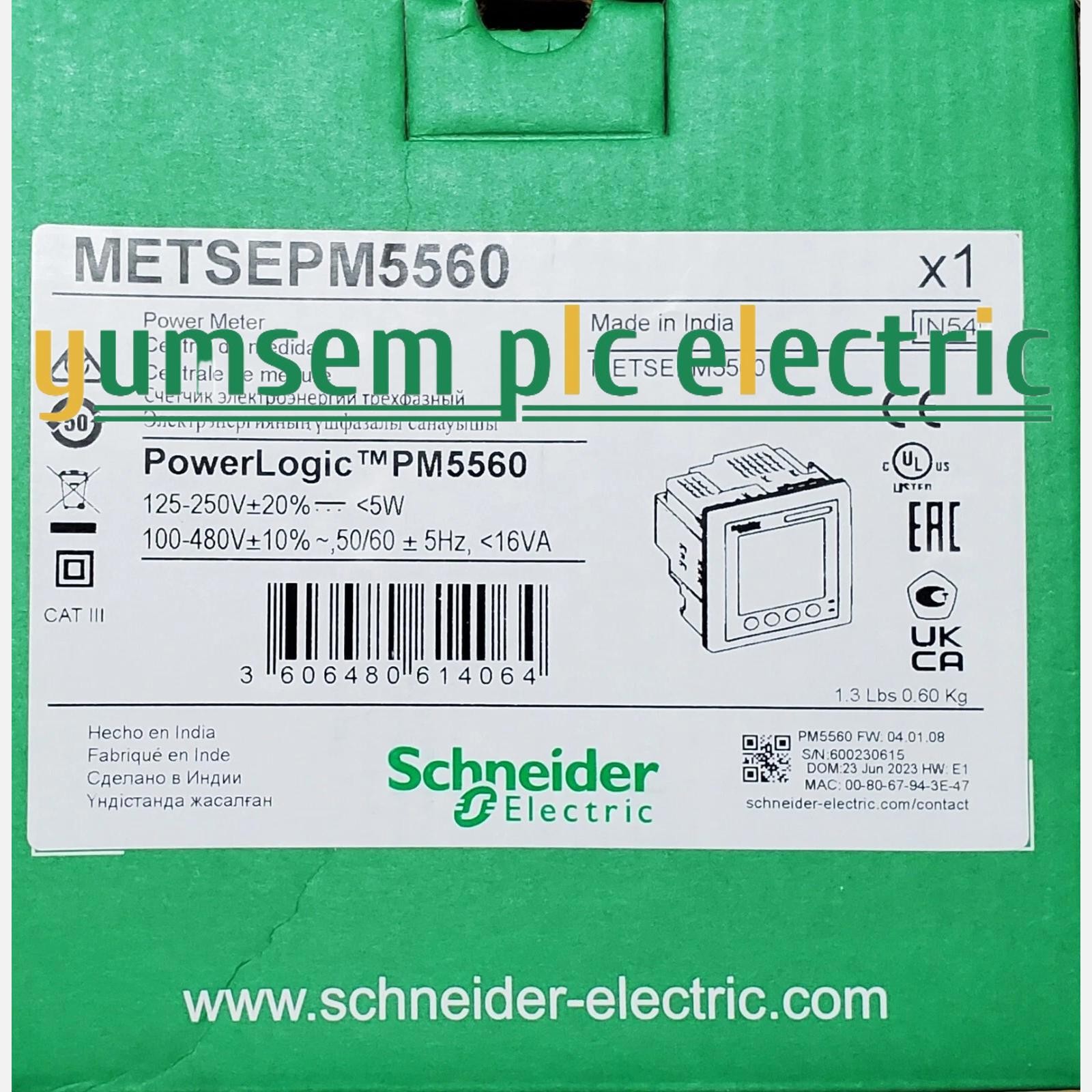 10pcs New In Box Schneider Electric METSEPM5560 Power Meter PowerLogic PM5560