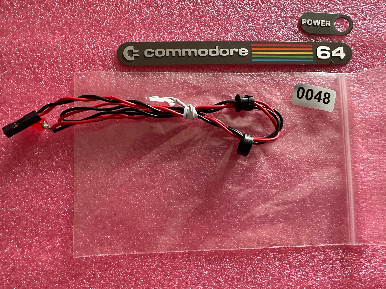 Commodore 16 Color Label Decal, Sticker, Badge, Logo, #10 26