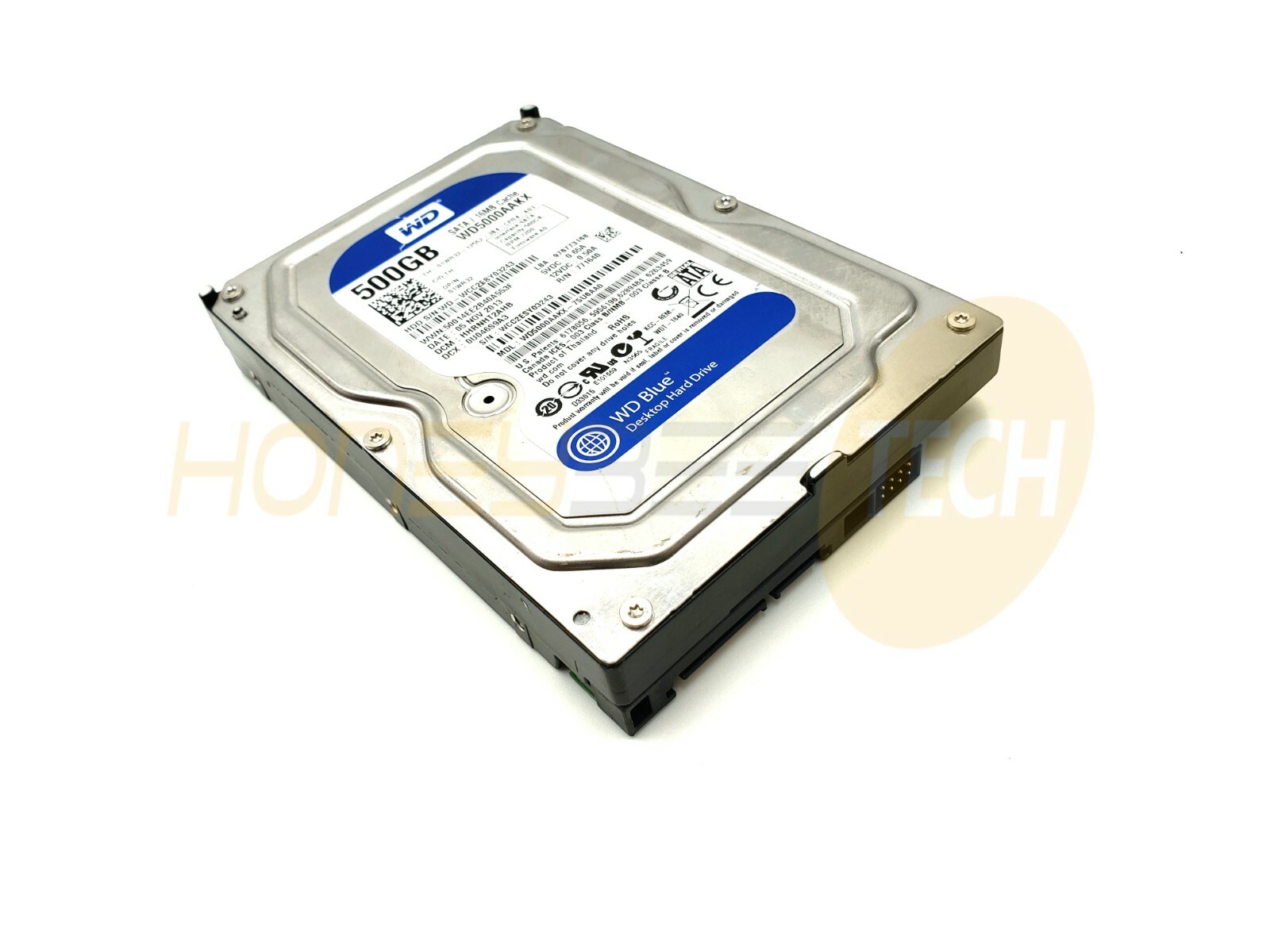 GENUINE DELL DESKTOP 500GB 7200RPM 3.5" SATA HARD DRIVE WD5000AAKX 1WR32 TESTED