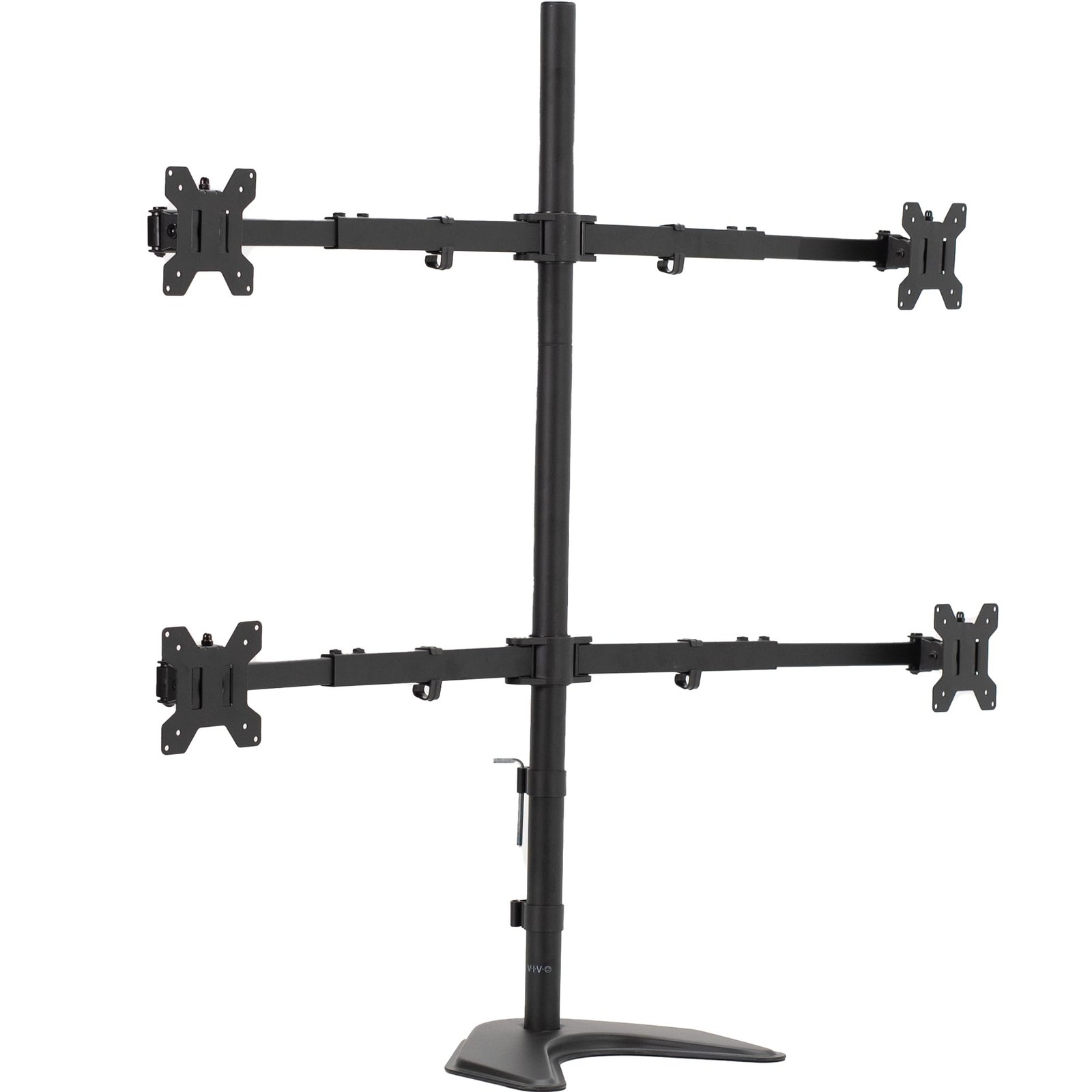 VIVO Premium Quad Ultra Wide LCD LED 27 to 38 inch Monitor Mount, Black