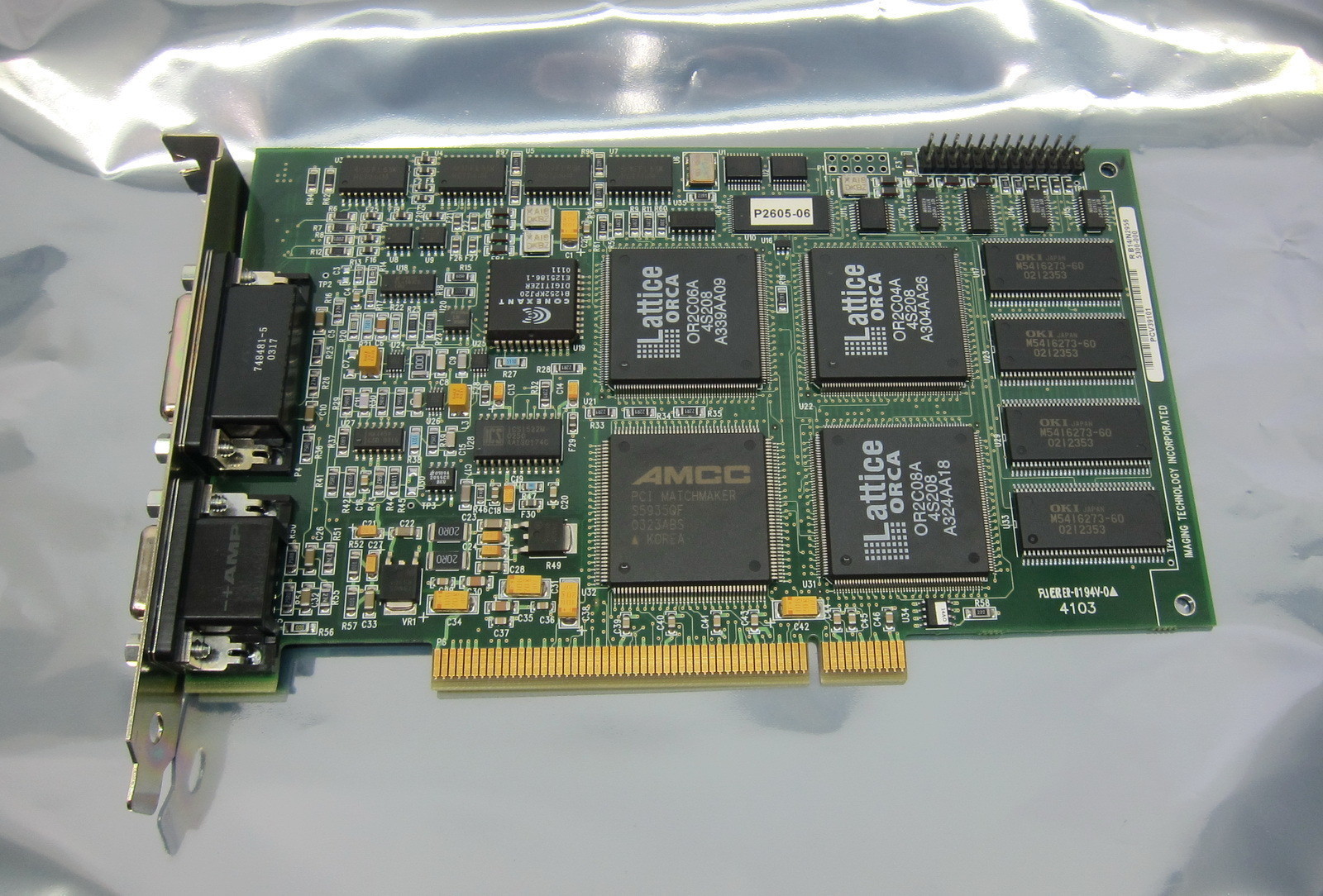 Imaging Technology PCVision R-B L8 PCI Board B14-B15