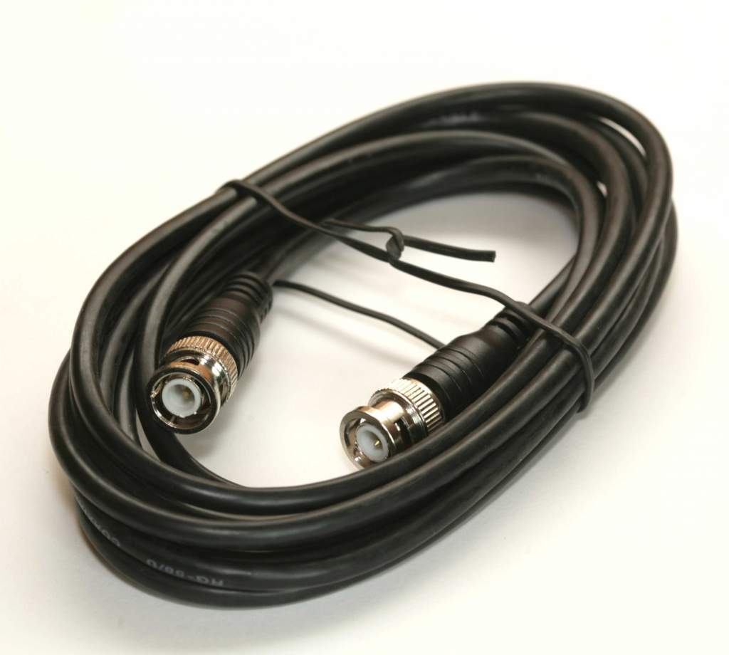 RG58 Coax BNC Cable 10FT Black Molded A/U