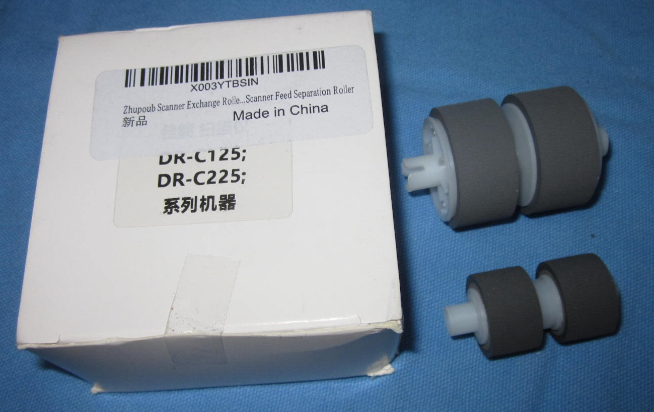 Scanner Exchange Roller Kit 5484B001 Compatible with Canon DR-C125 DR-C225